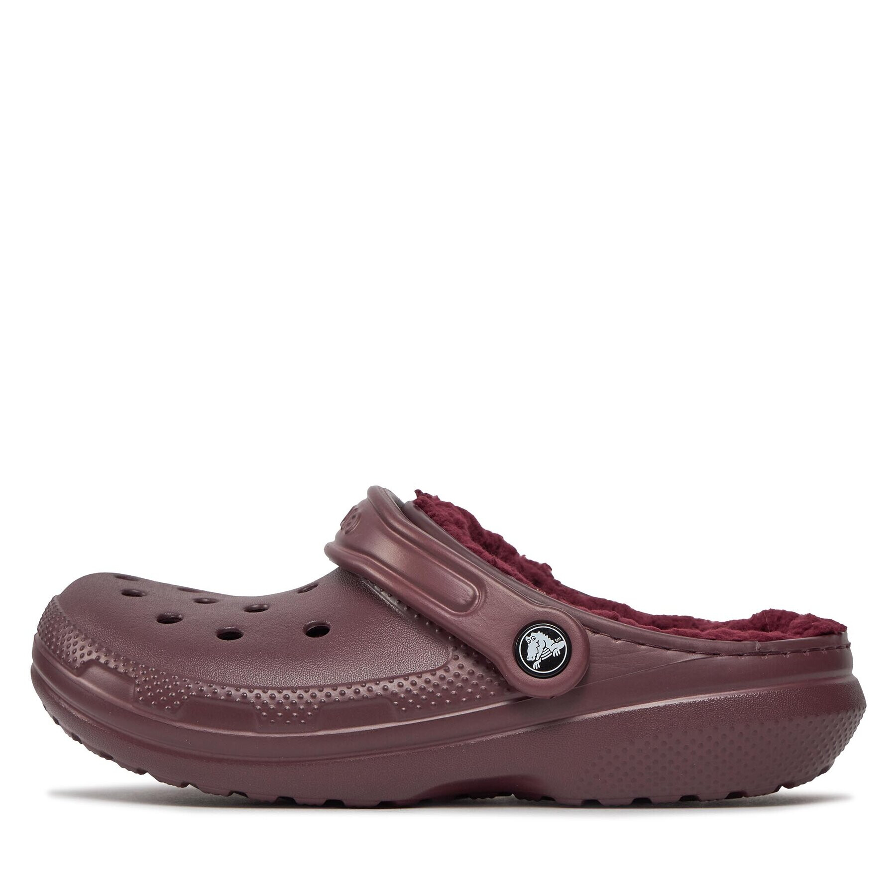 Crocs Чехли Classic Lined Clog 203591 Бордо - Pepit.bg