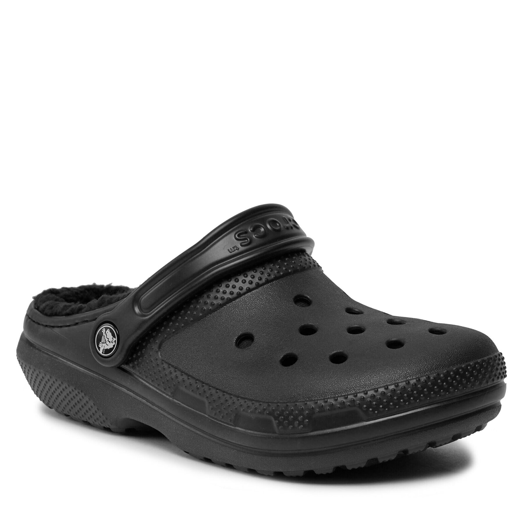Crocs Чехли Classic Lined Clog 203591 Черен - Pepit.bg