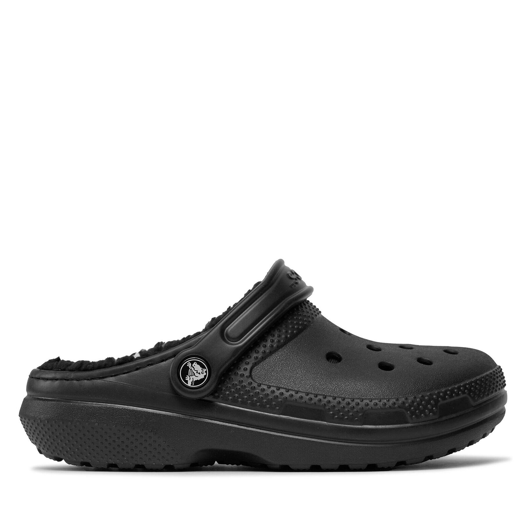 Crocs Чехли Classic Lined Clog 203591 Черен - Pepit.bg