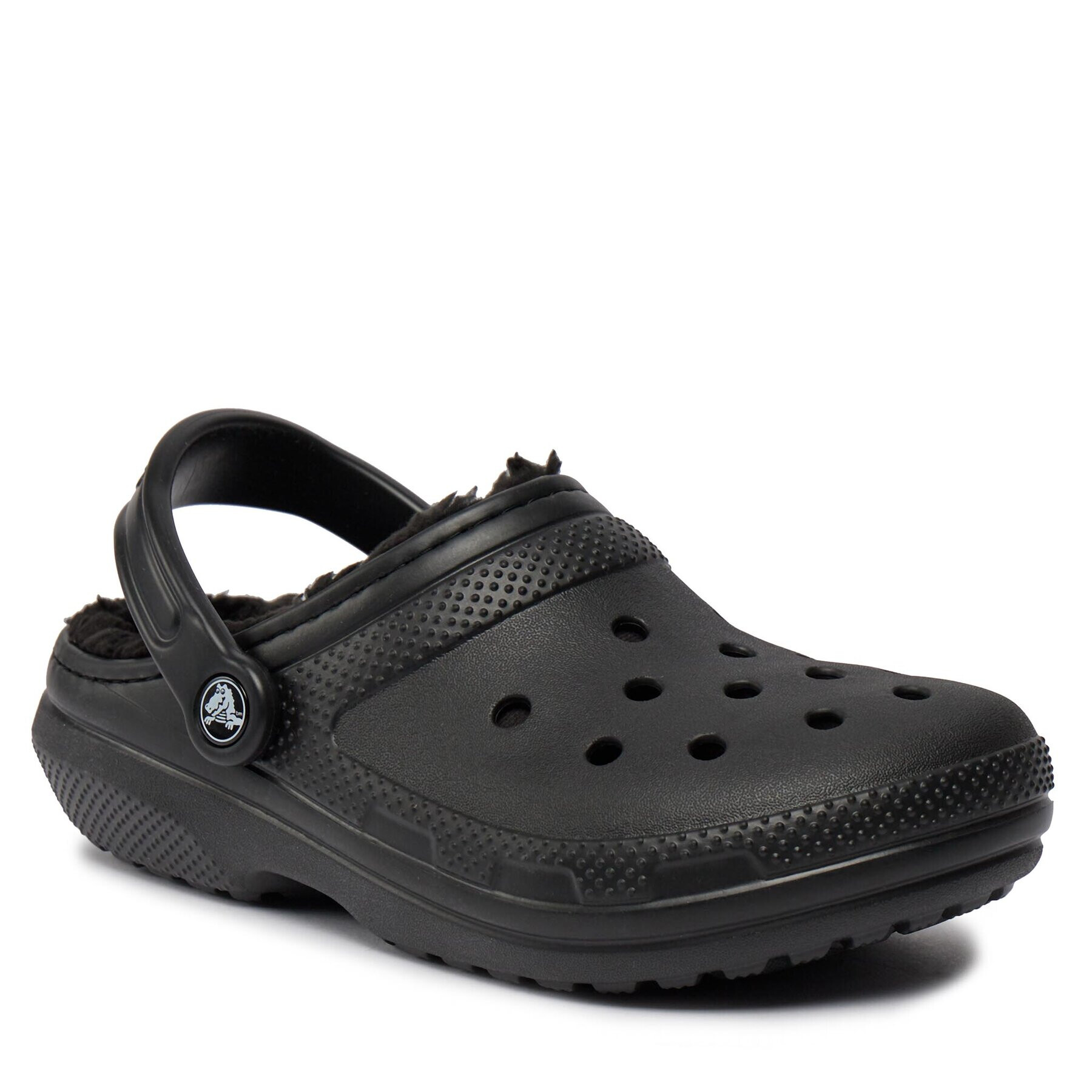 Crocs Чехли Classic Lined Clog 203591 Черен - Pepit.bg