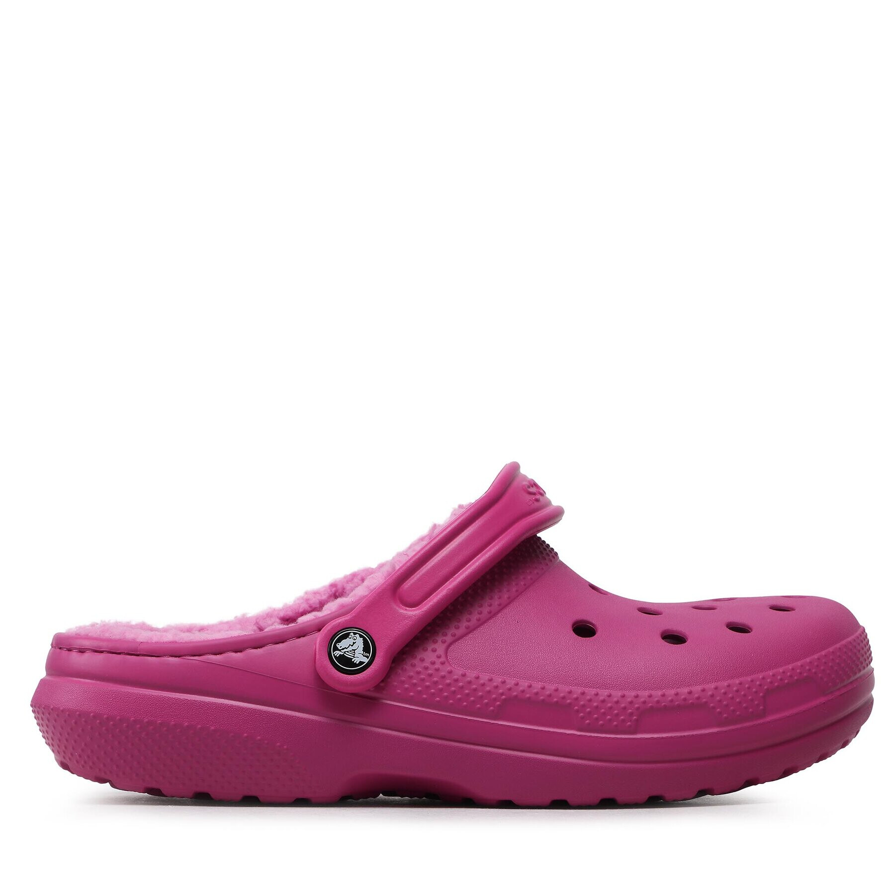 Crocs Чехли Classic Lined Clog 203591 Розов - Pepit.bg