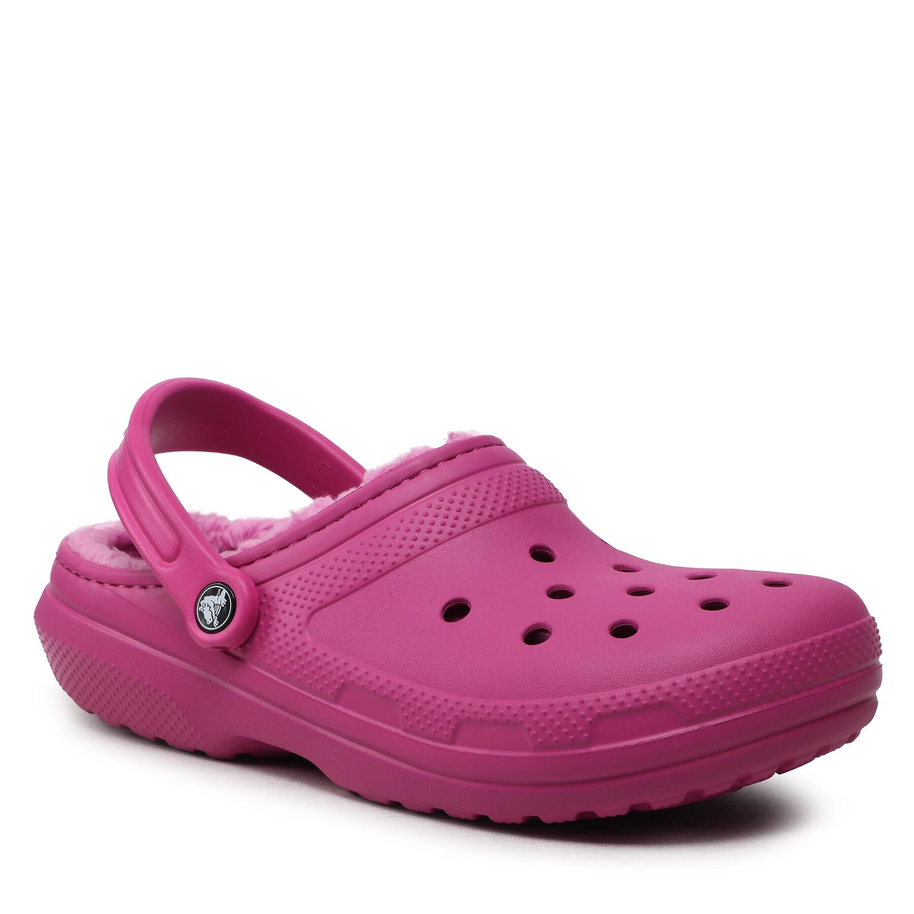 Crocs Чехли Classic Lined Clog 203591 Розов - Pepit.bg