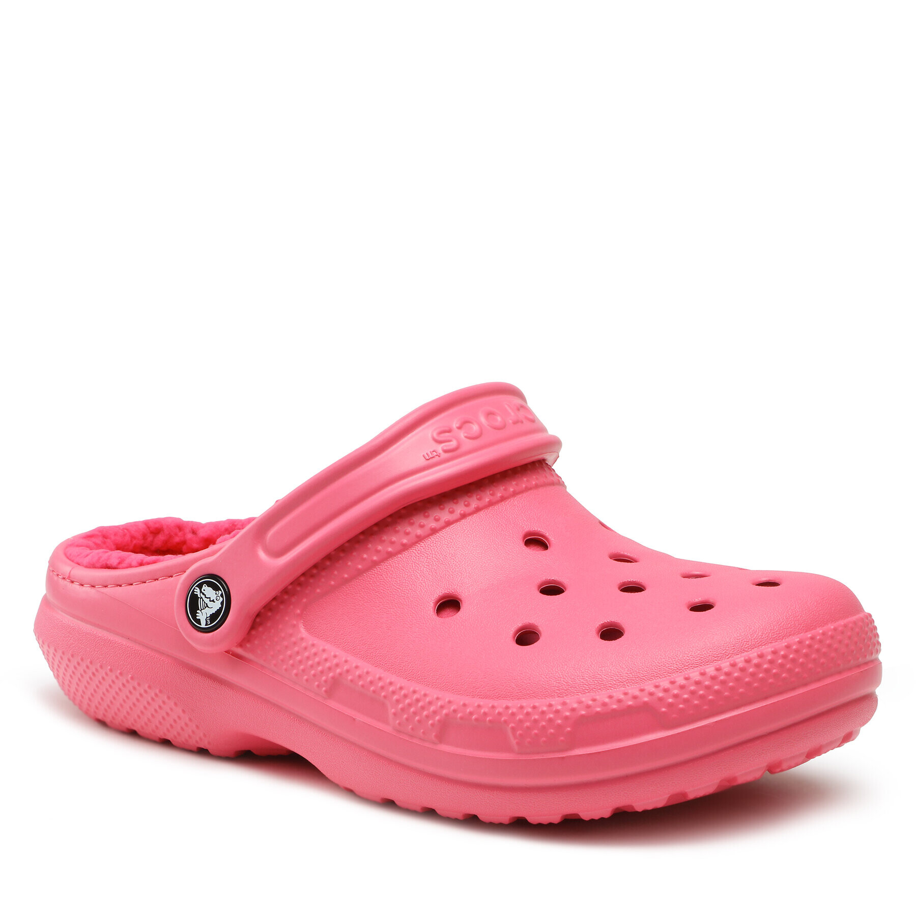 Crocs Чехли Classic Lined Clog 203591 Розов - Pepit.bg