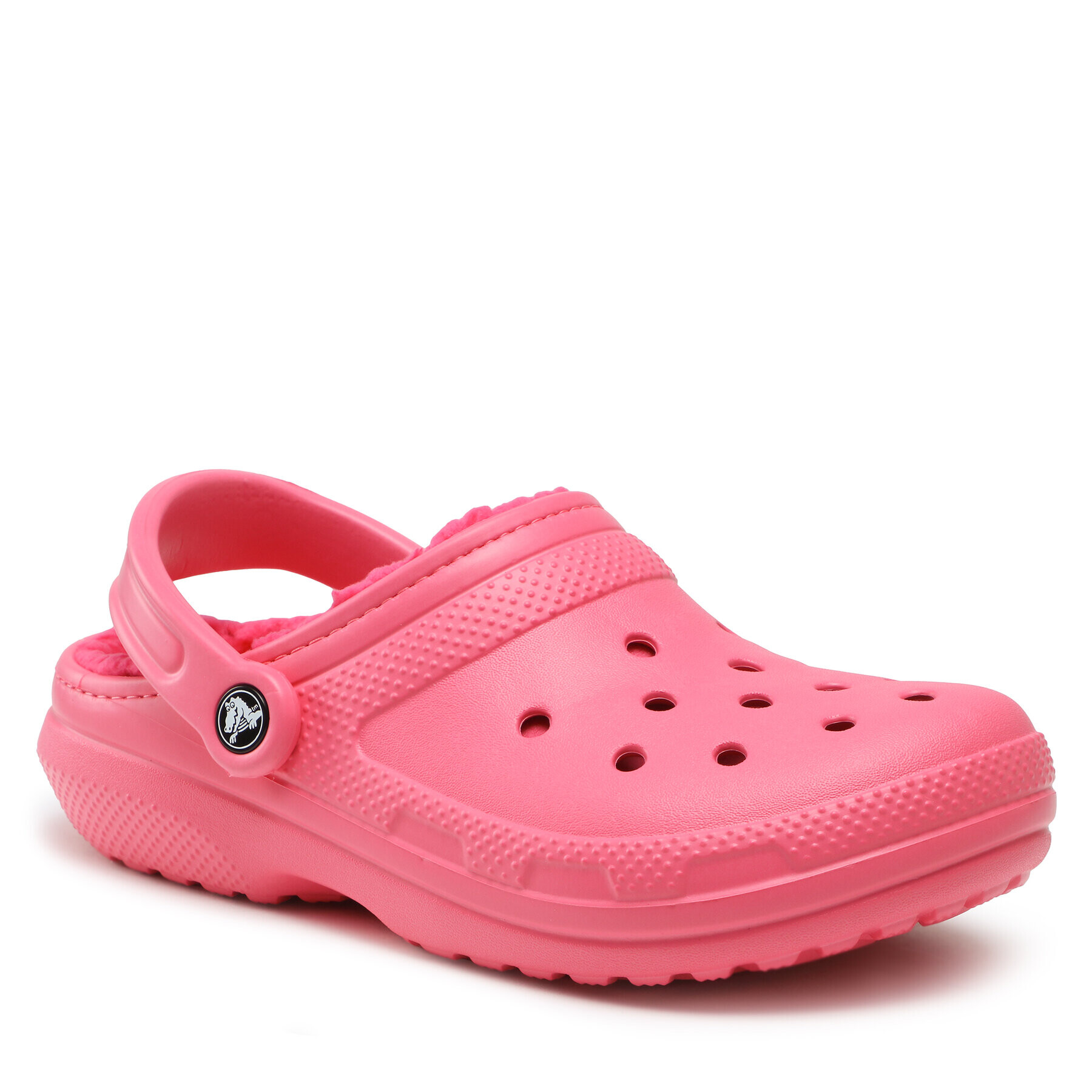 Crocs Чехли Classic Lined Clog 203591 Розов - Pepit.bg