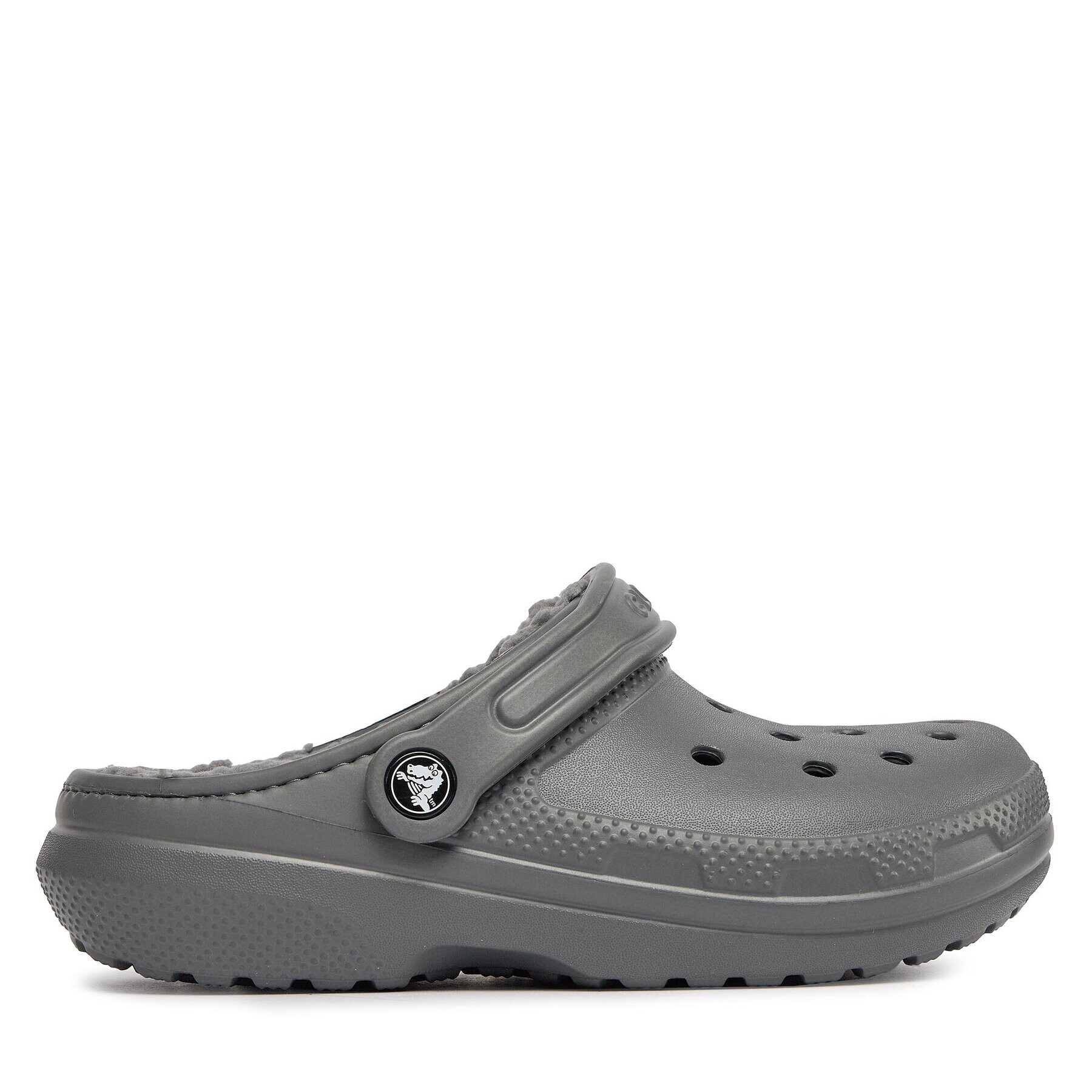 Crocs Чехли Classic Lined Clog 203591 Сив - Pepit.bg