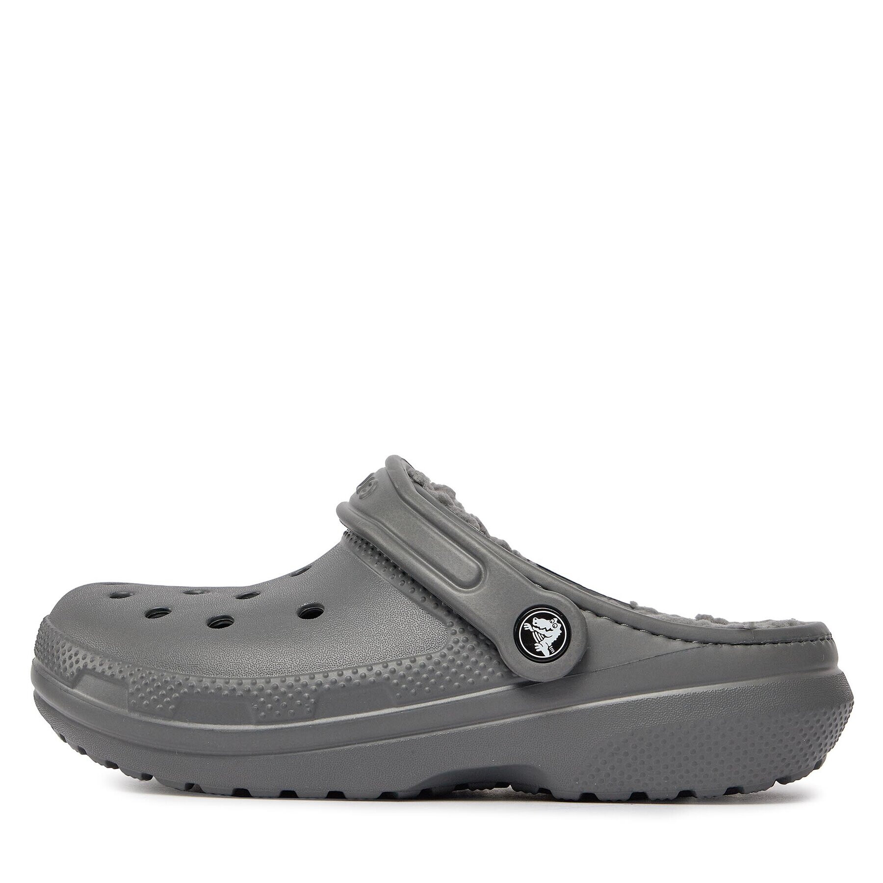 Crocs Чехли Classic Lined Clog 203591 Сив - Pepit.bg