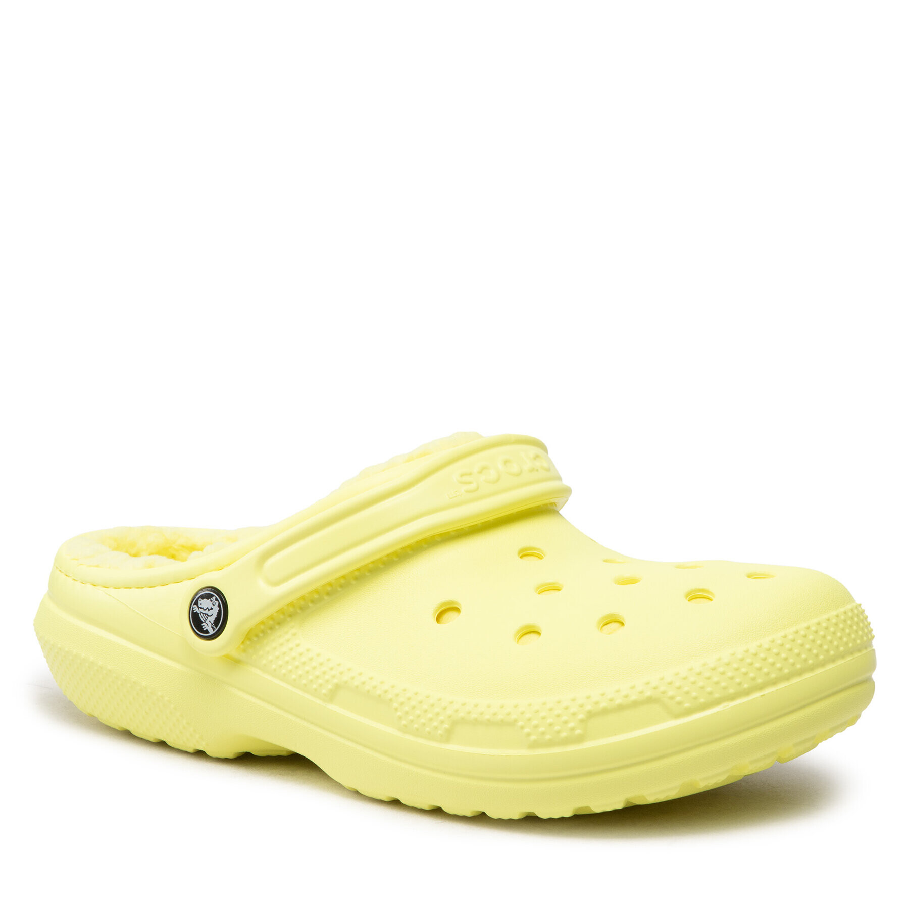Crocs Чехли Classic Lined Clog 203591 Жълт - Pepit.bg