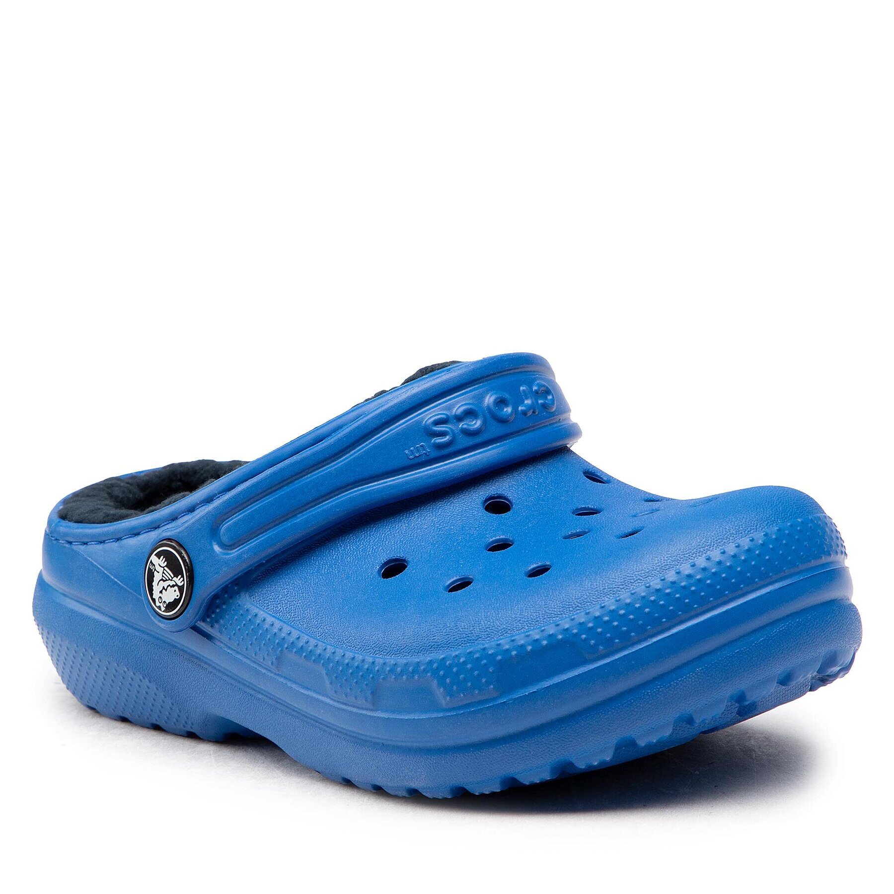Crocs Чехли Classic Lined Clog K 207010 Син - Pepit.bg