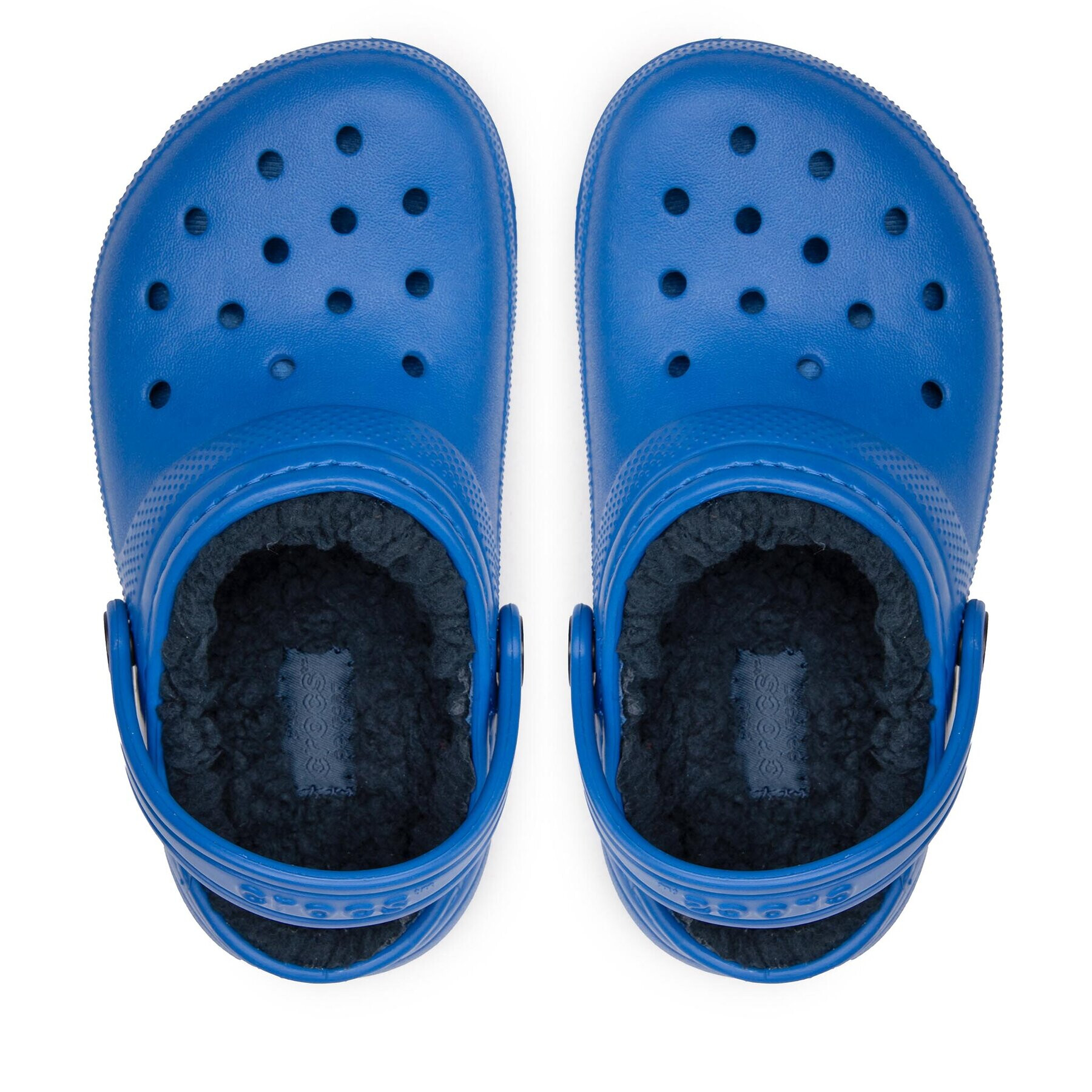 Crocs Чехли Classic Lined Clog K 207010 Син - Pepit.bg