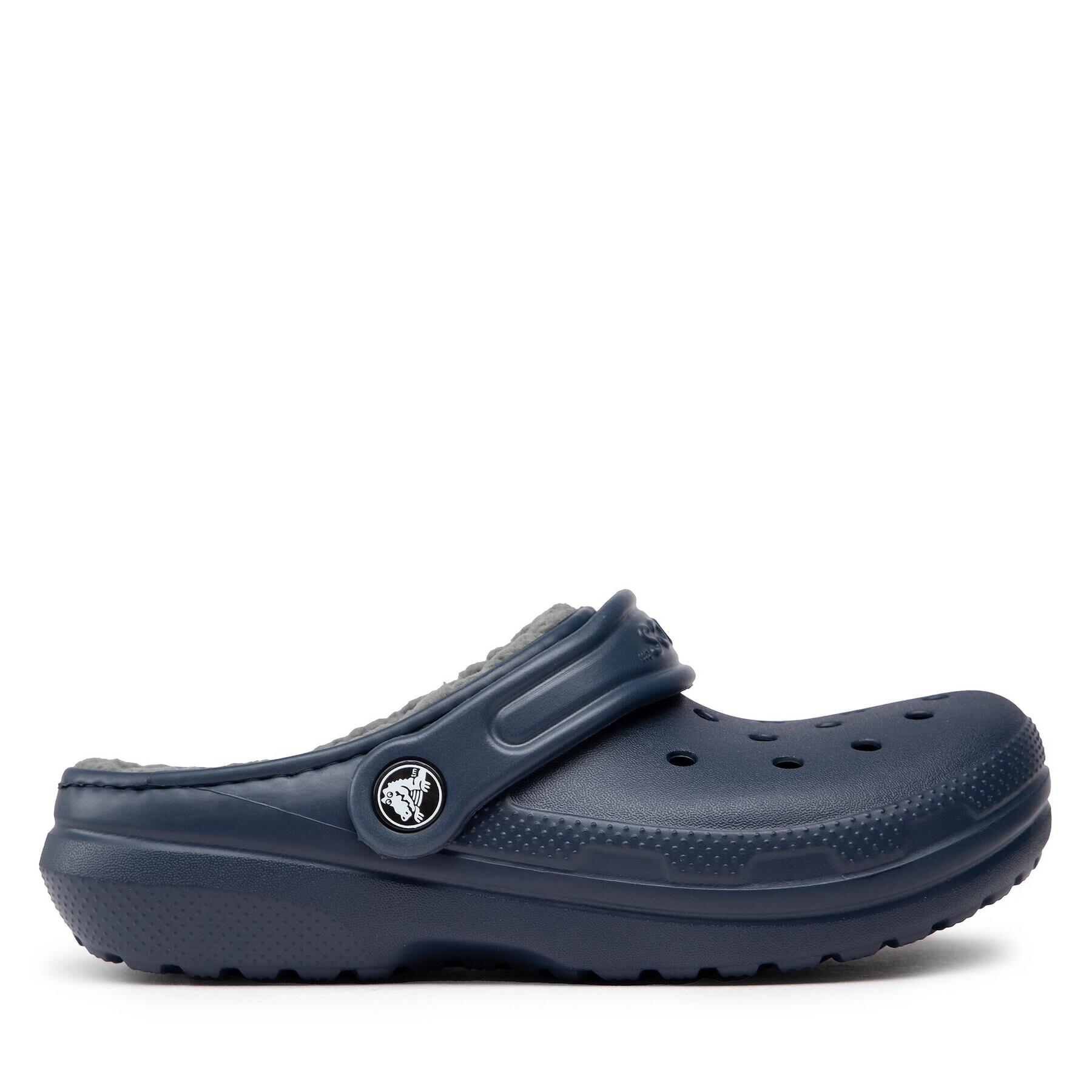 Crocs Чехли Classic Lined Clog K 207010 Тъмносин - Pepit.bg