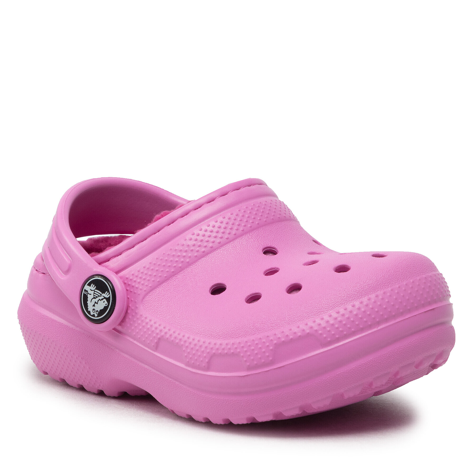 Crocs Чехли Classic Lined Clog T 207009 Розов - Pepit.bg