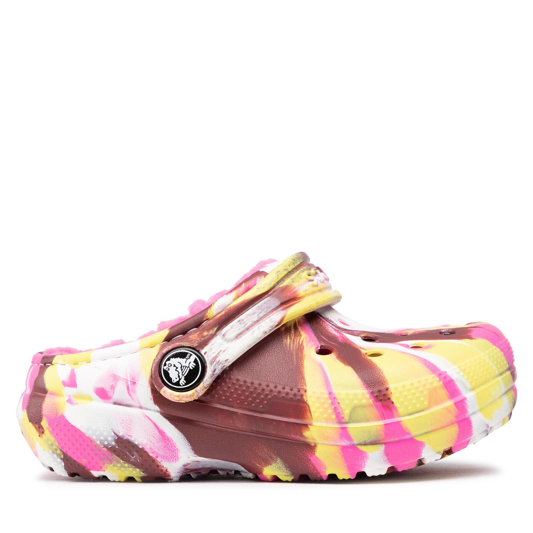 Crocs Чехли Classic Lined Marbled Cgt 207778 Цветен - Pepit.bg