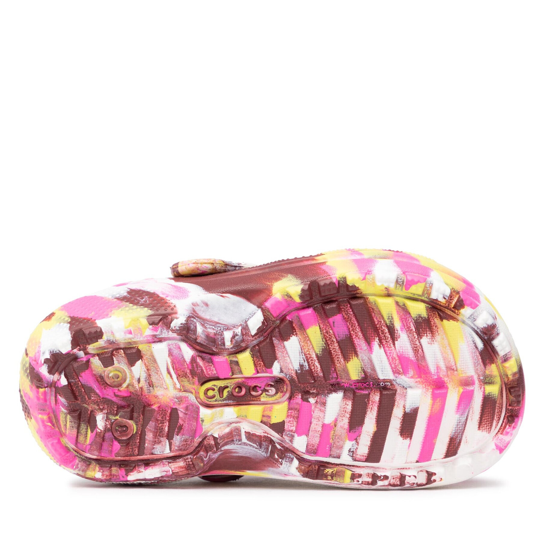 Crocs Чехли Classic Lined Marbled Cgt 207778 Цветен - Pepit.bg