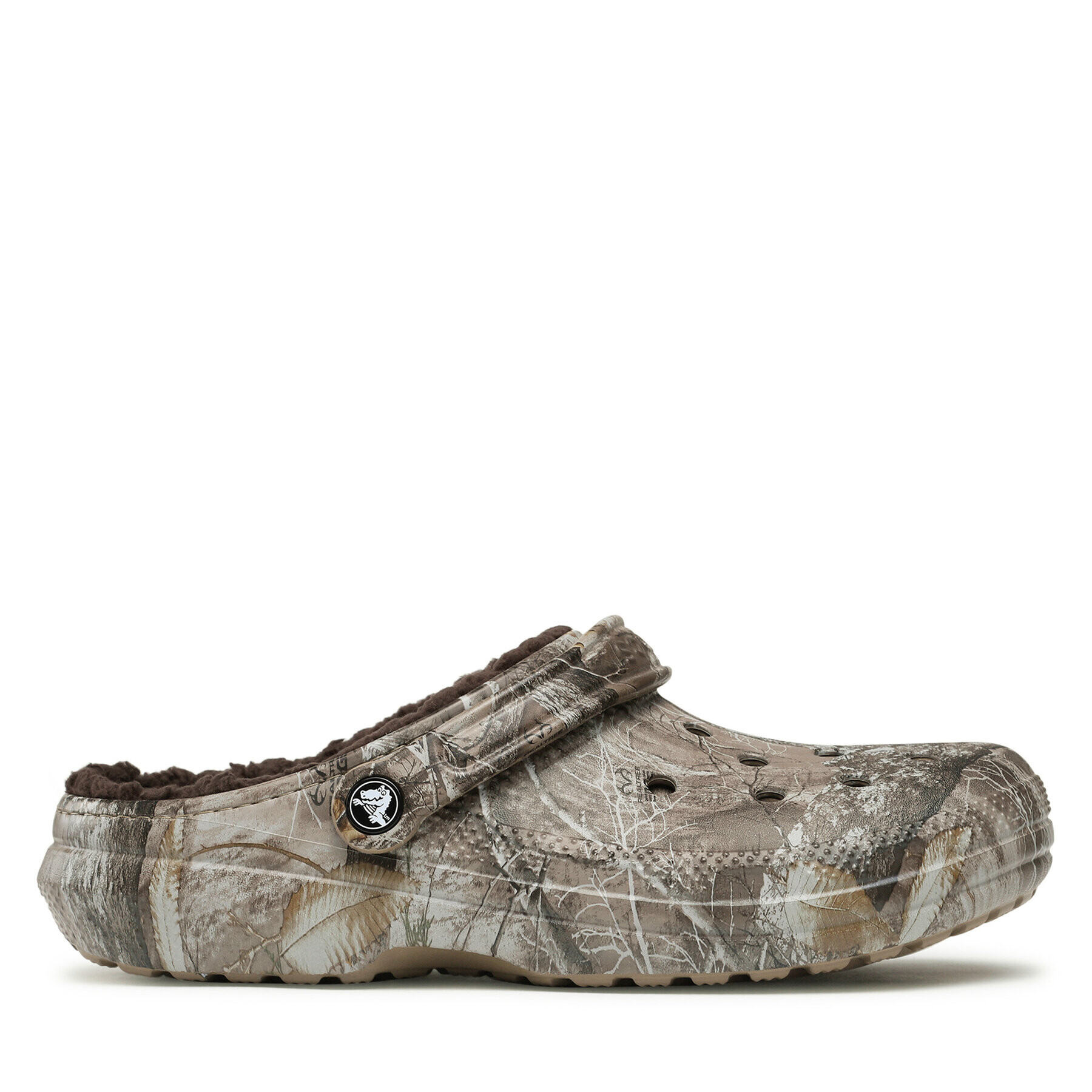 Crocs Чехли Classic Lined Realtree Edge Clog 205377 Кафяв - Pepit.bg