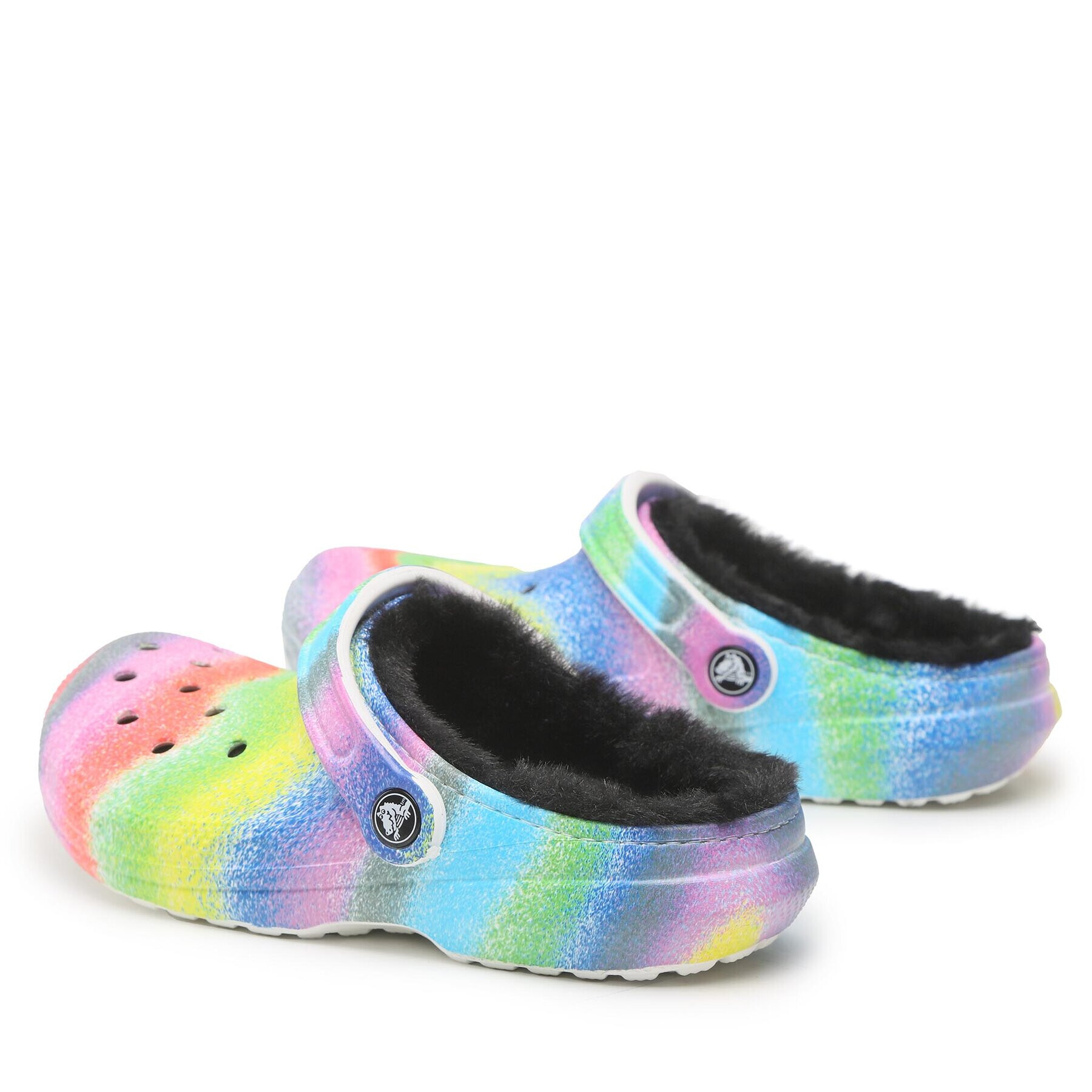 Crocs Чехли Classic Lined Spray Dye 208045 Цветен - Pepit.bg