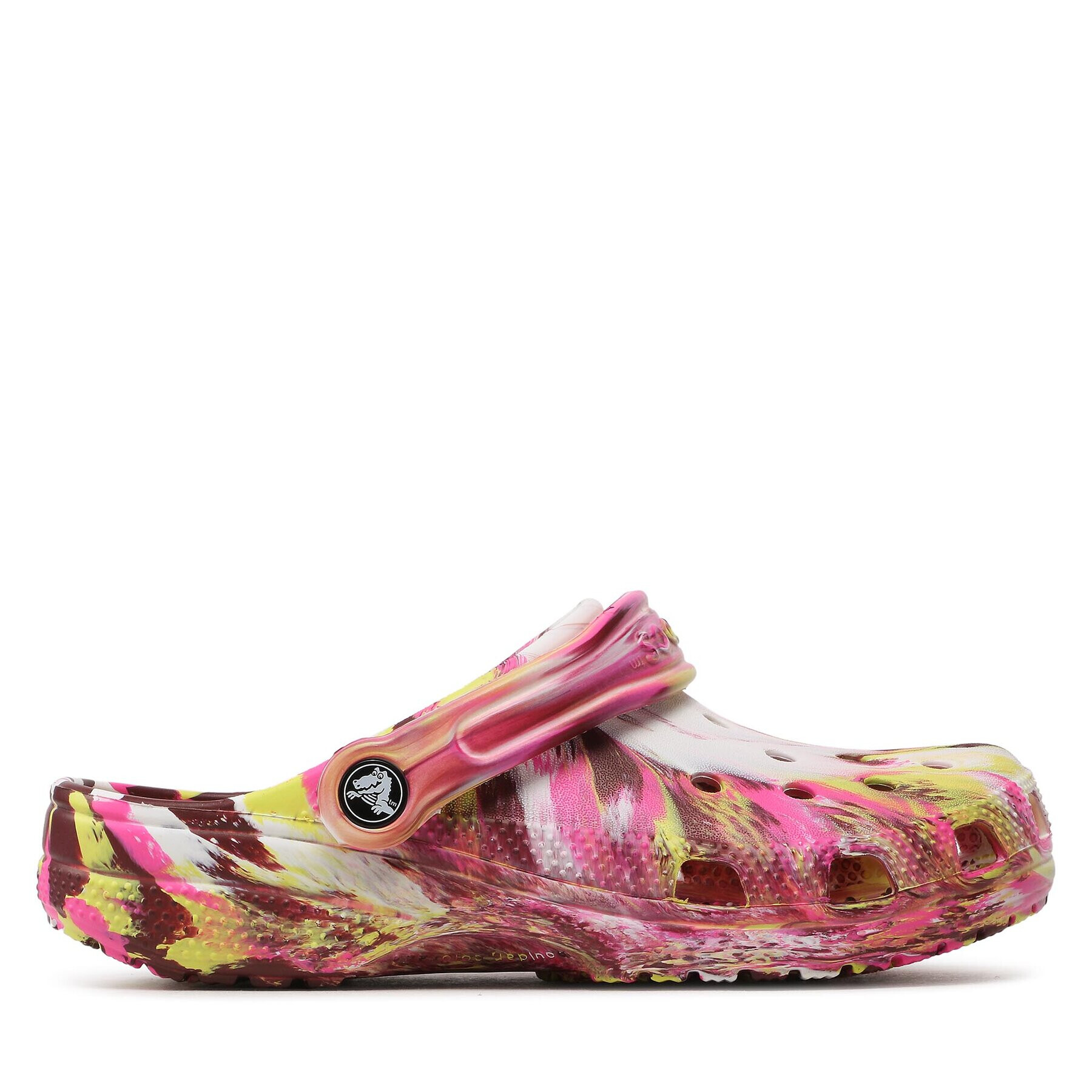 Crocs Чехли Classic Marbled Clog 206867 Розов - Pepit.bg