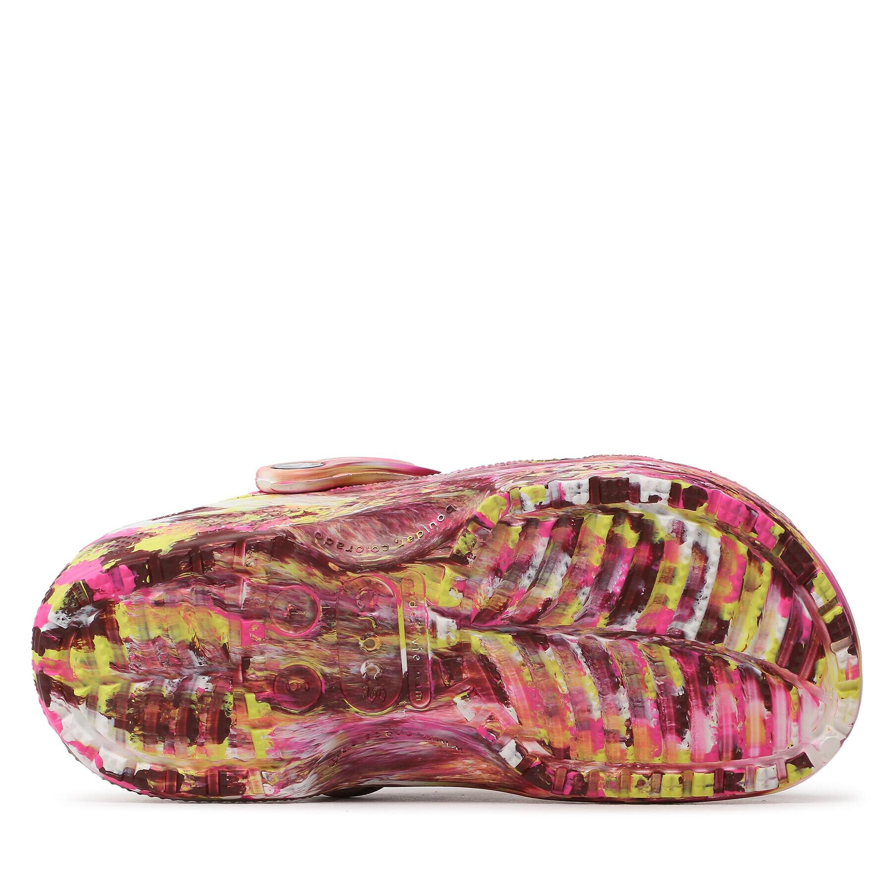 Crocs Чехли Classic Marbled Clog 206867 Розов - Pepit.bg