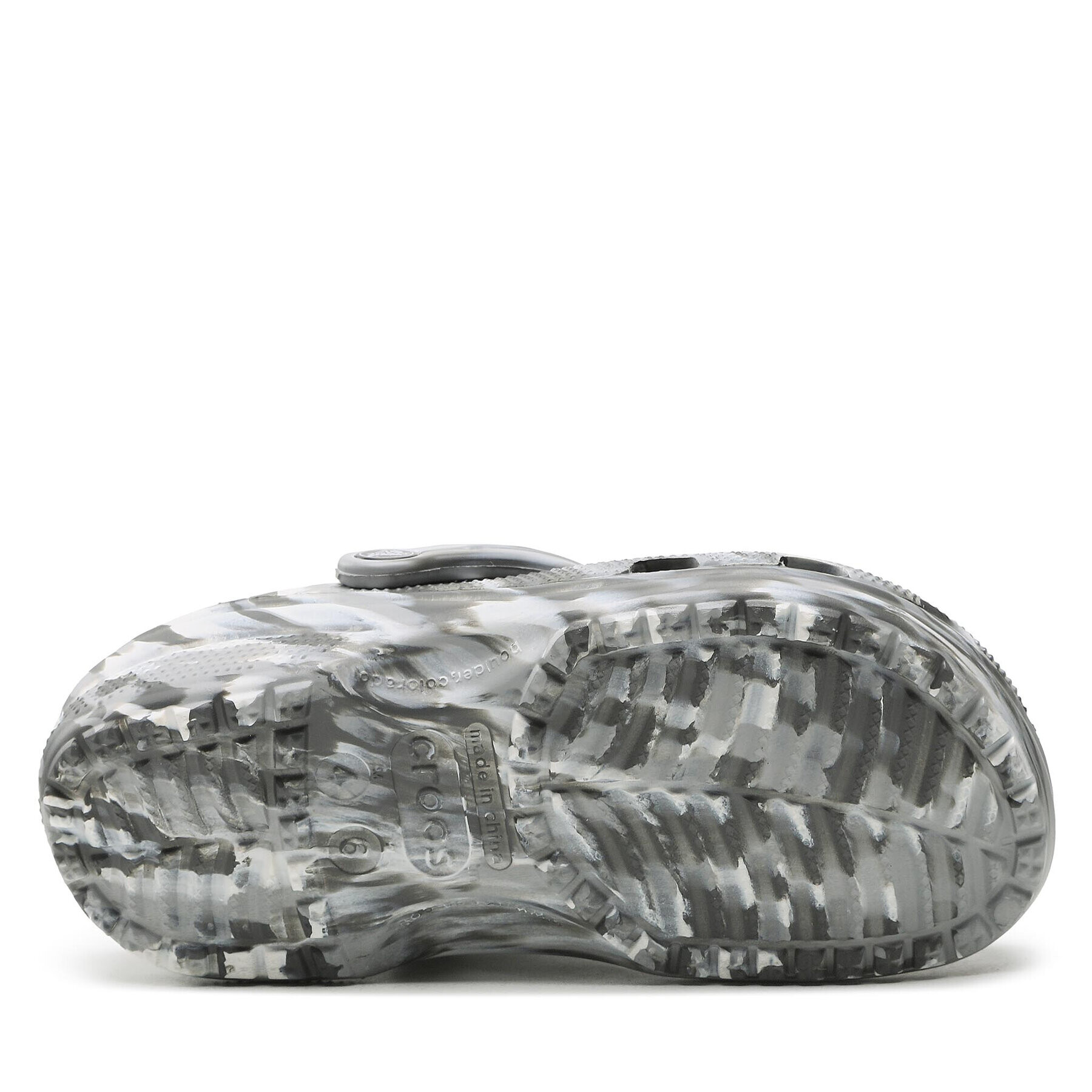 Crocs Чехли Classic Marbled Clog 206867 Сив - Pepit.bg