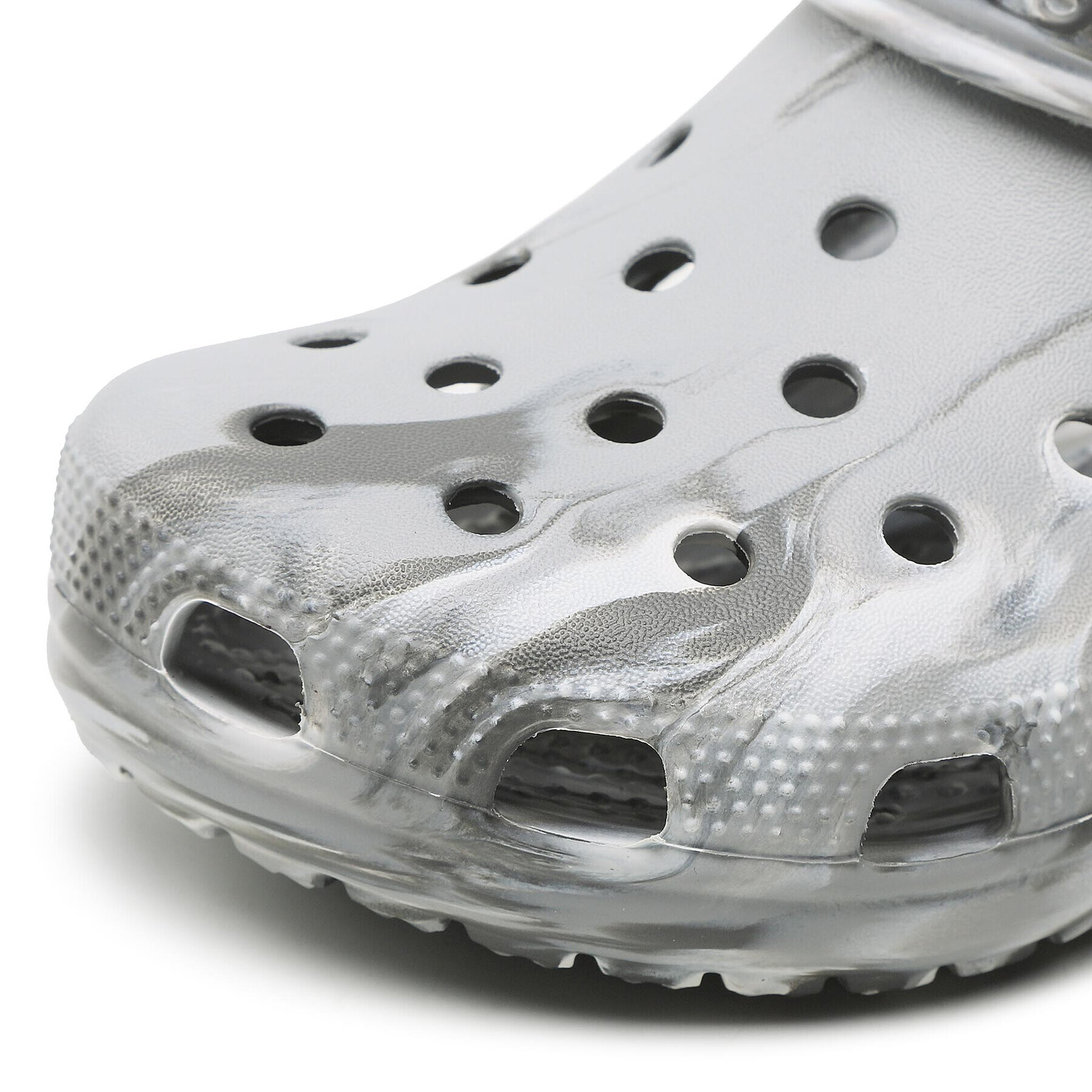 Crocs Чехли Classic Marbled Clog 206867 Сив - Pepit.bg