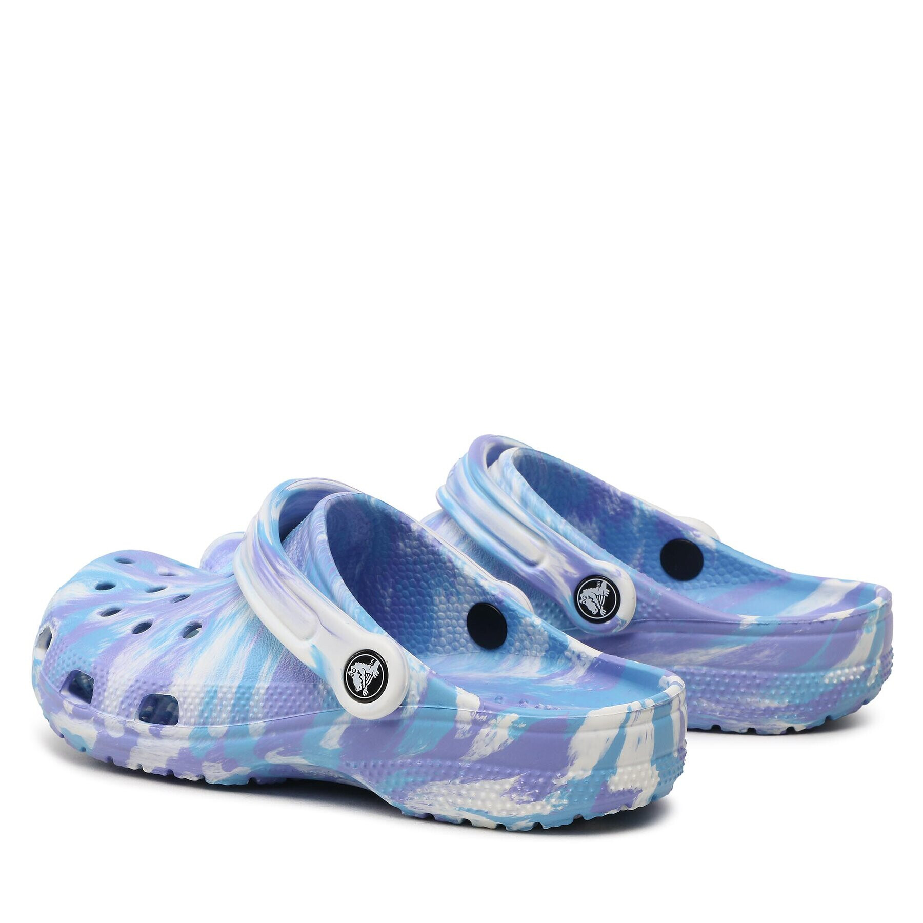 Crocs Чехли Classic Marbled Clog 206867 Виолетов - Pepit.bg