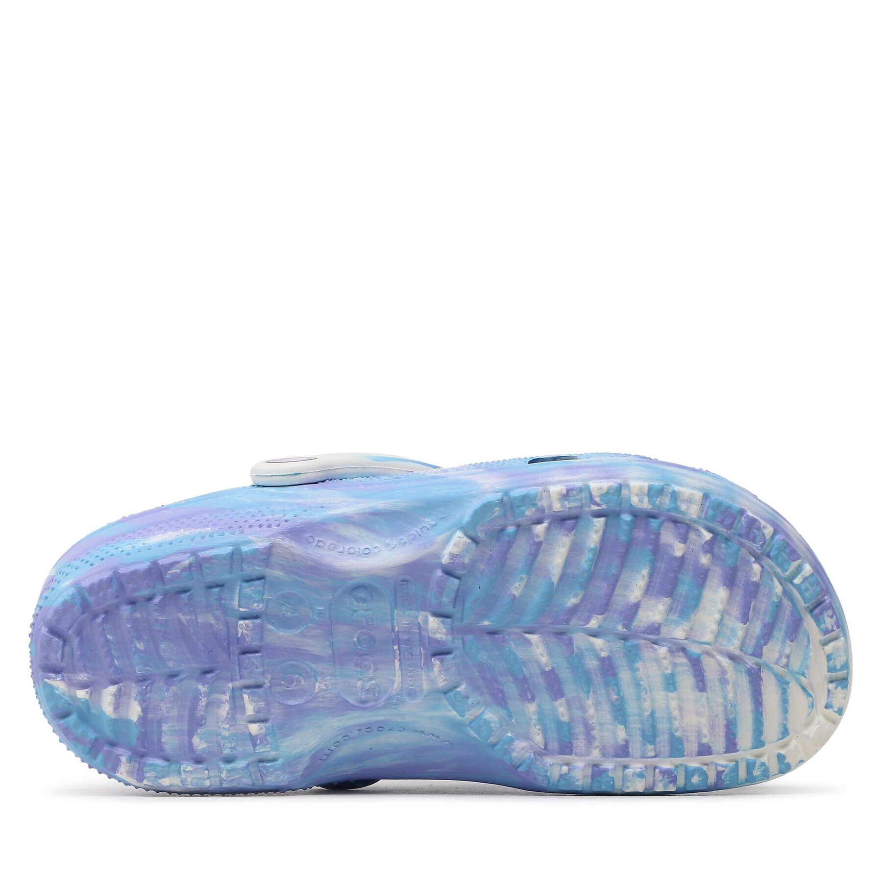Crocs Чехли Classic Marbled Clog 206867 Виолетов - Pepit.bg