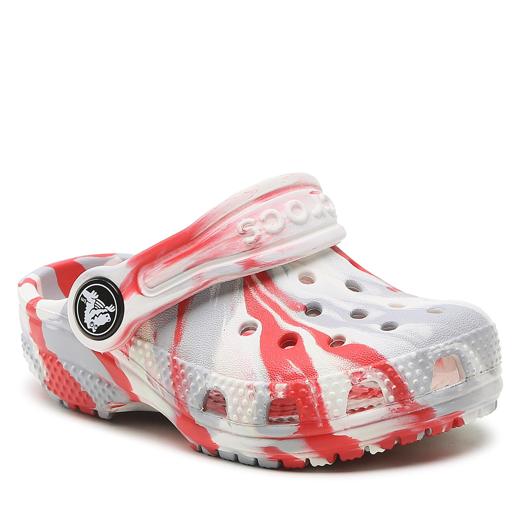 Crocs Чехли Classic Marbled Clog T 206838 Бял - Pepit.bg