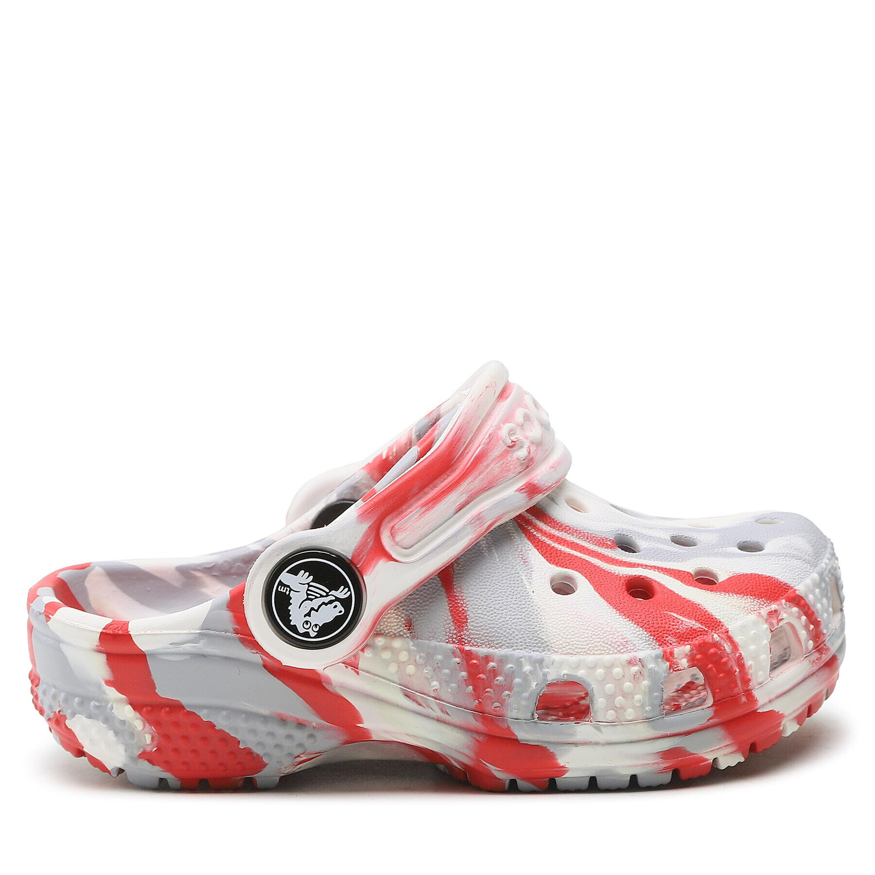 Crocs Чехли Classic Marbled Clog T 206838 Бял - Pepit.bg