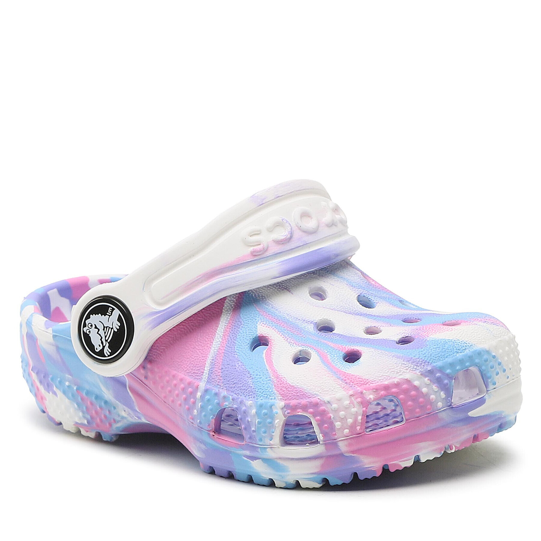 Crocs Чехли Classic Marbled Clog T 206838 Цветен - Pepit.bg