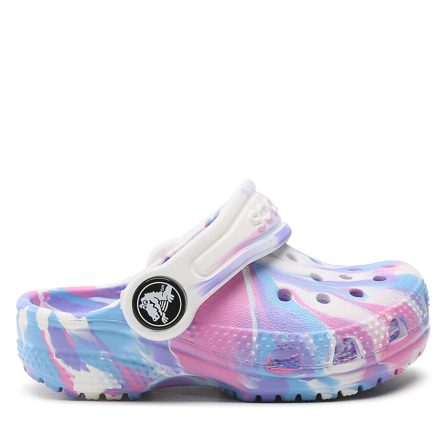 Crocs Чехли Classic Marbled Clog T 206838 Цветен - Pepit.bg