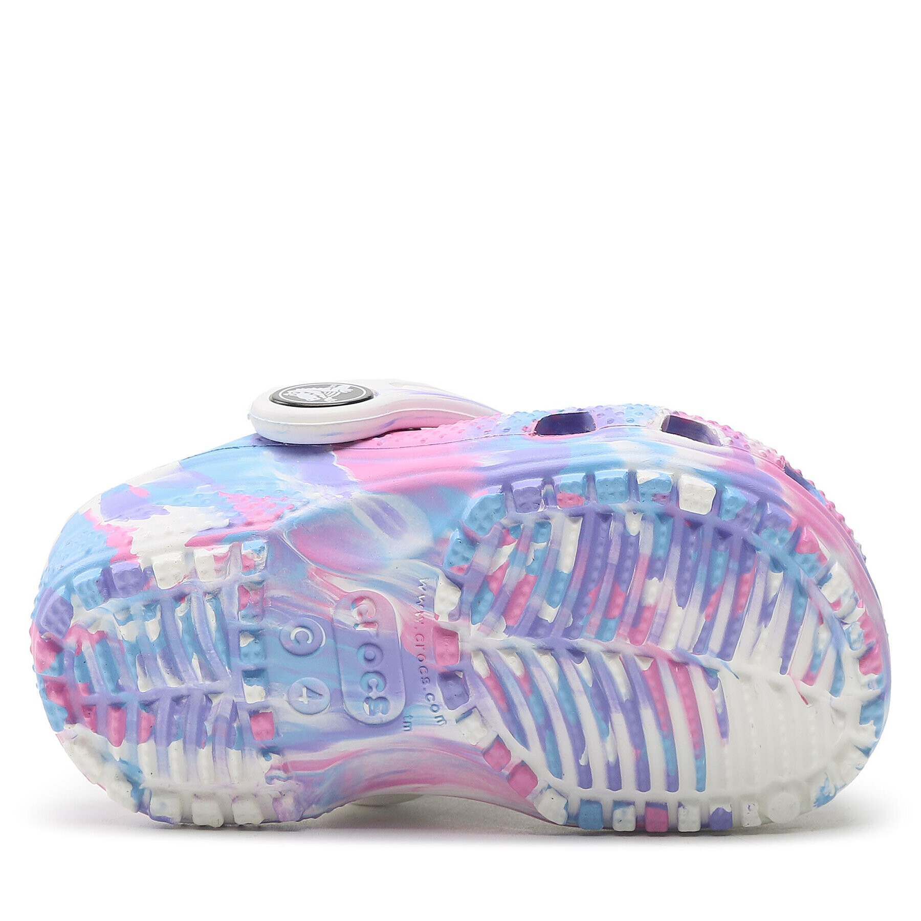 Crocs Чехли Classic Marbled Clog T 206838 Цветен - Pepit.bg