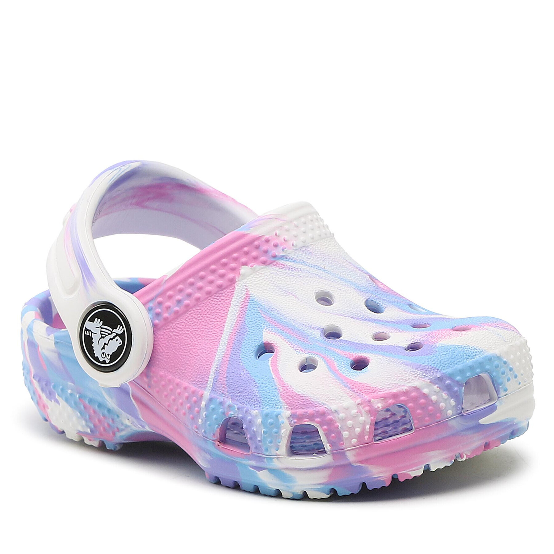 Crocs Чехли Classic Marbled Clog T 206838 Цветен - Pepit.bg