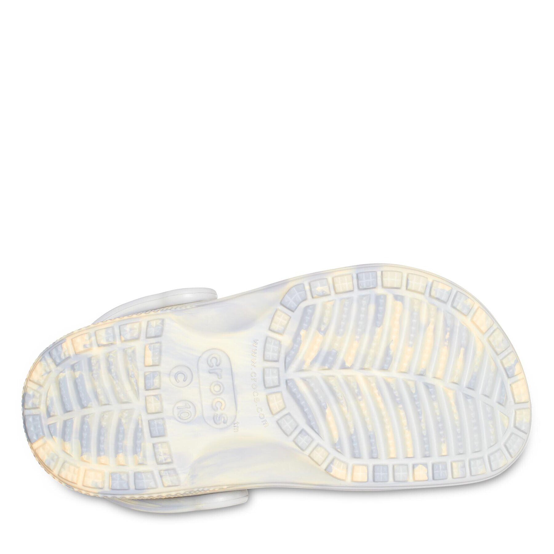 Crocs Чехли Classic Marbled Kids Clog T 206838 Сив - Pepit.bg