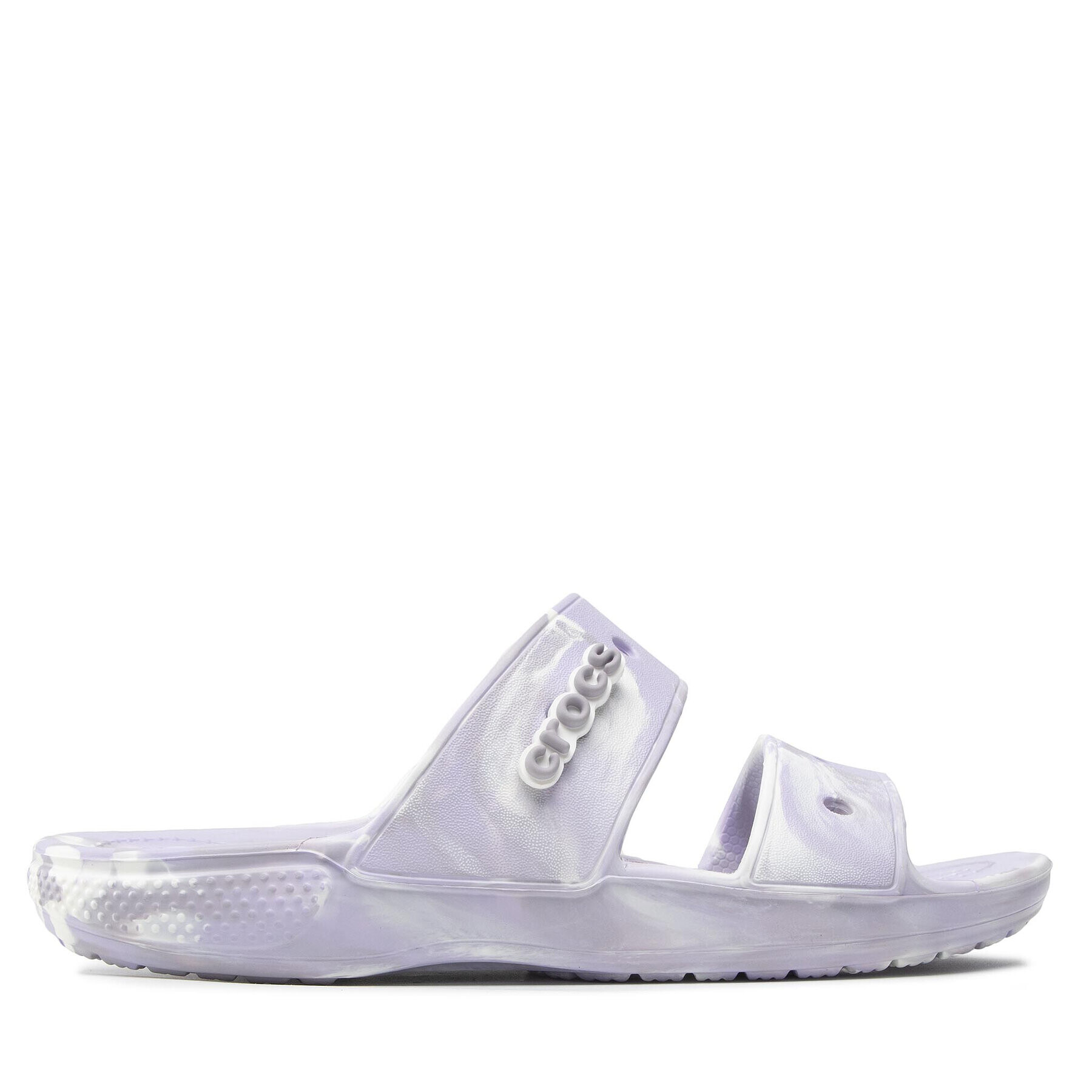 Crocs Чехли Classic Marbled Sandal 207701 Виолетов - Pepit.bg