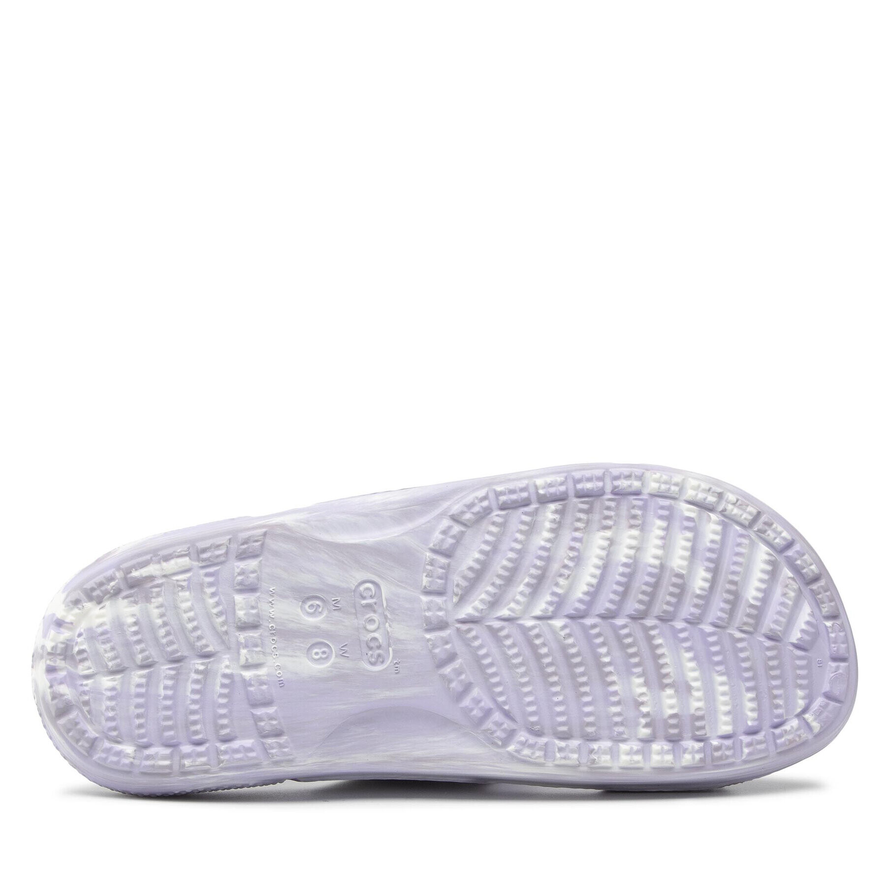 Crocs Чехли Classic Marbled Sandal 207701 Виолетов - Pepit.bg