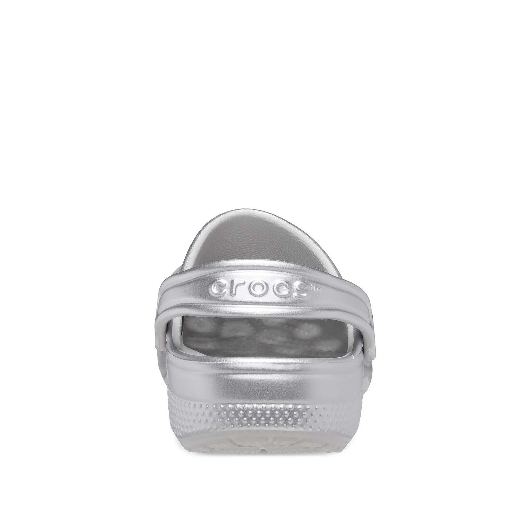 Crocs Чехли Classic Metallic Clog T 209198 Сребрист - Pepit.bg