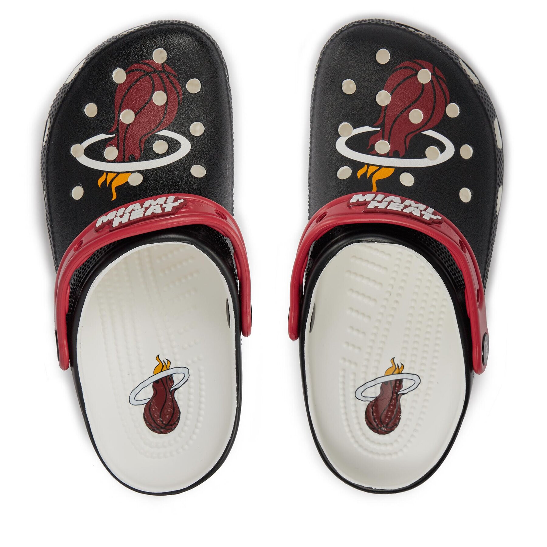 Crocs Чехли Classic Nba Miami Heats Clog 208861 Черен - Pepit.bg