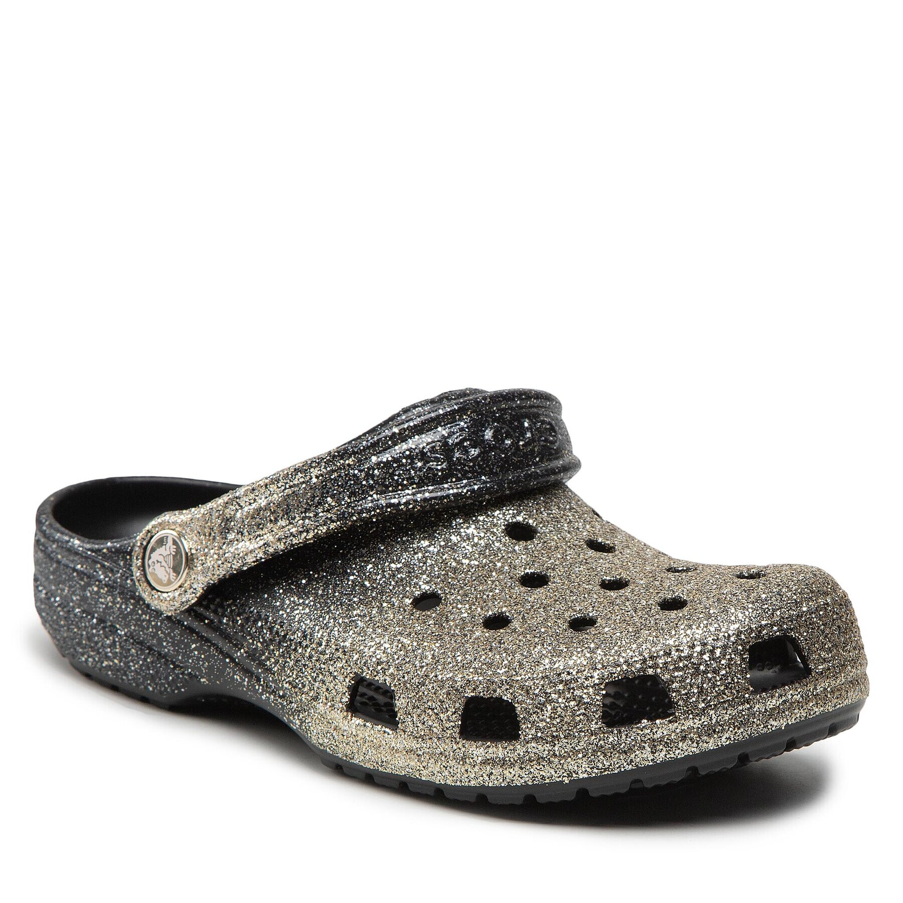 Crocs Чехли Classic Ombre Glitter Clog 207931 Златист - Pepit.bg