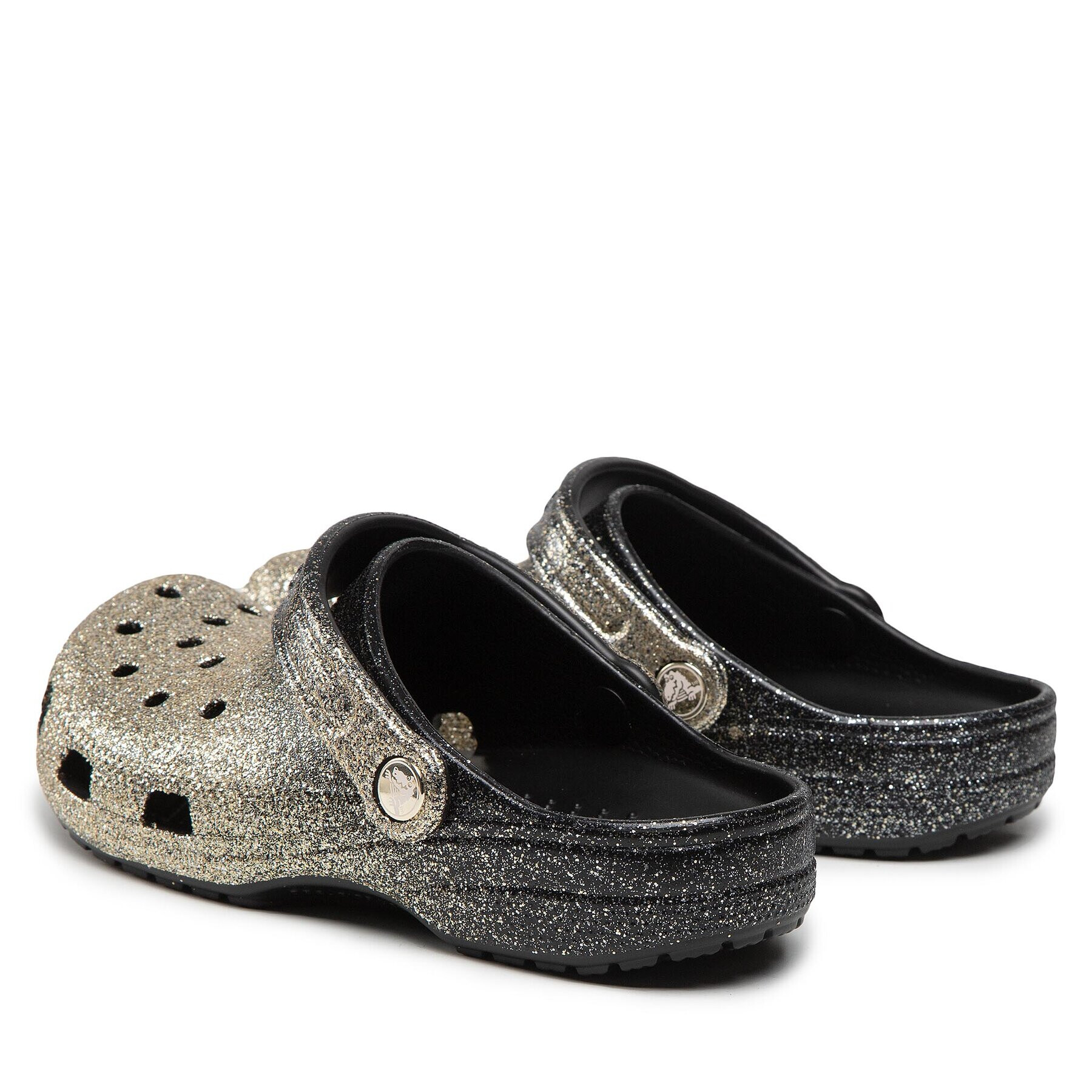 Crocs Чехли Classic Ombre Glitter Clog 207931 Златист - Pepit.bg