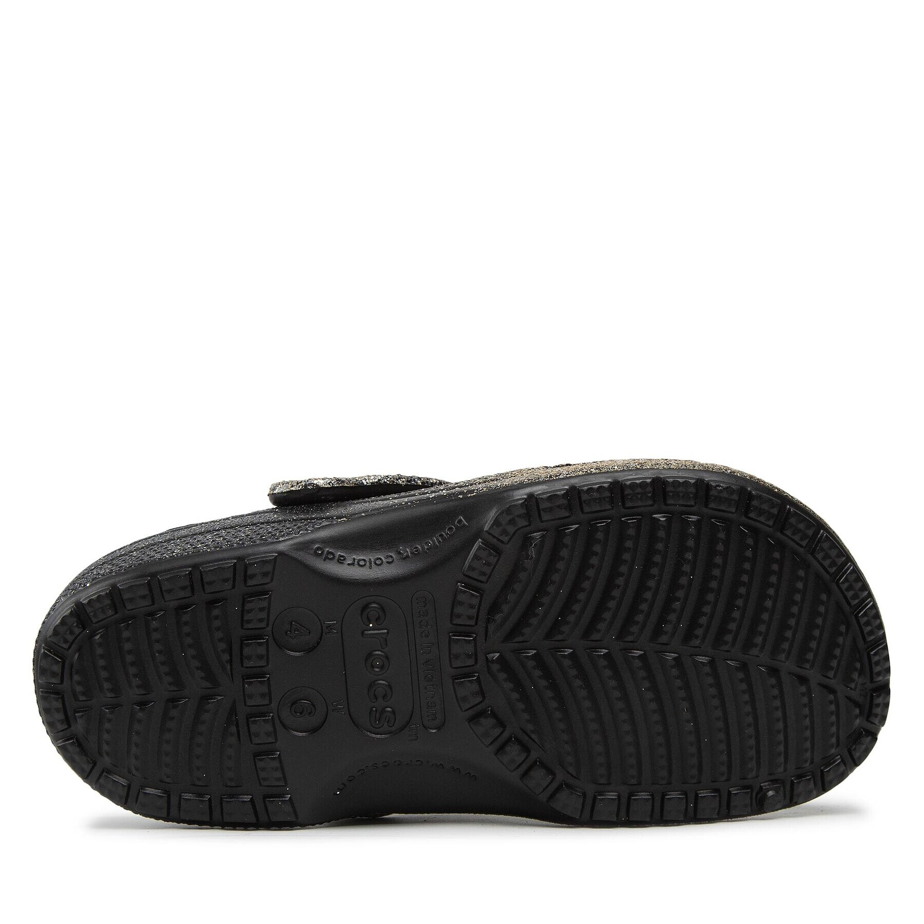Crocs Чехли Classic Ombre Glitter Clog 207931 Златист - Pepit.bg