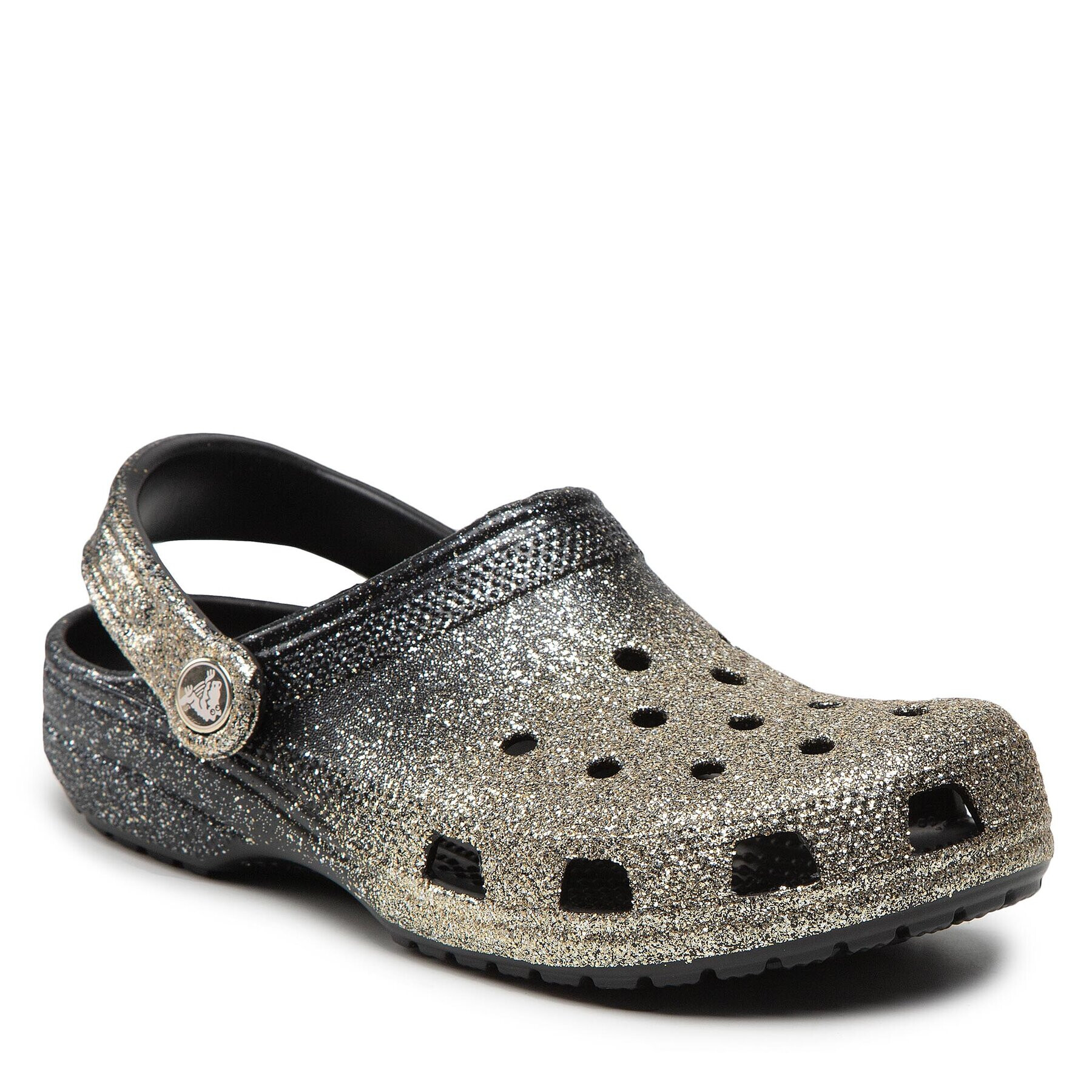 Crocs Чехли Classic Ombre Glitter Clog 207931 Златист - Pepit.bg