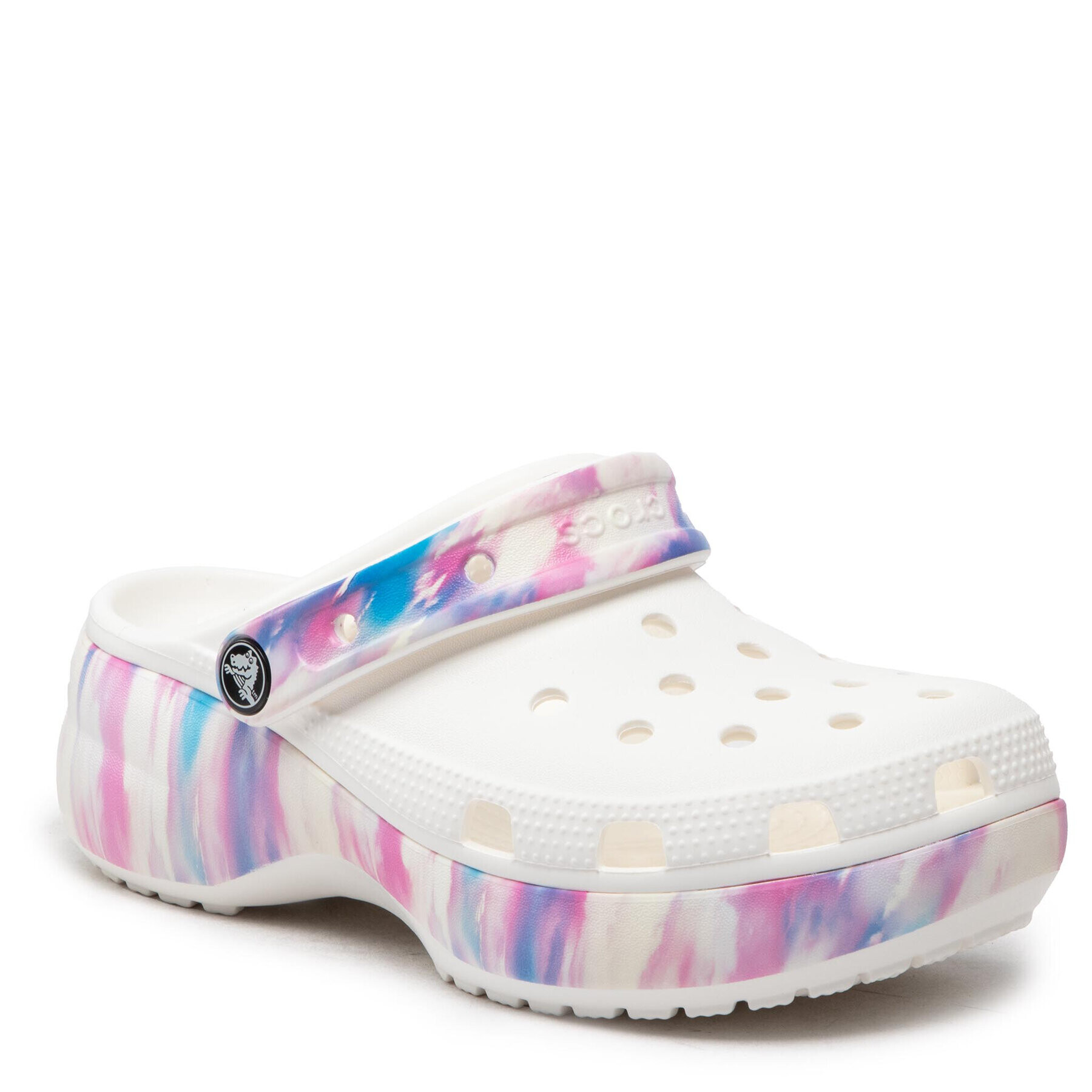 Crocs Чехли Classic Platform Dream Clog W 207580 Бял - Pepit.bg