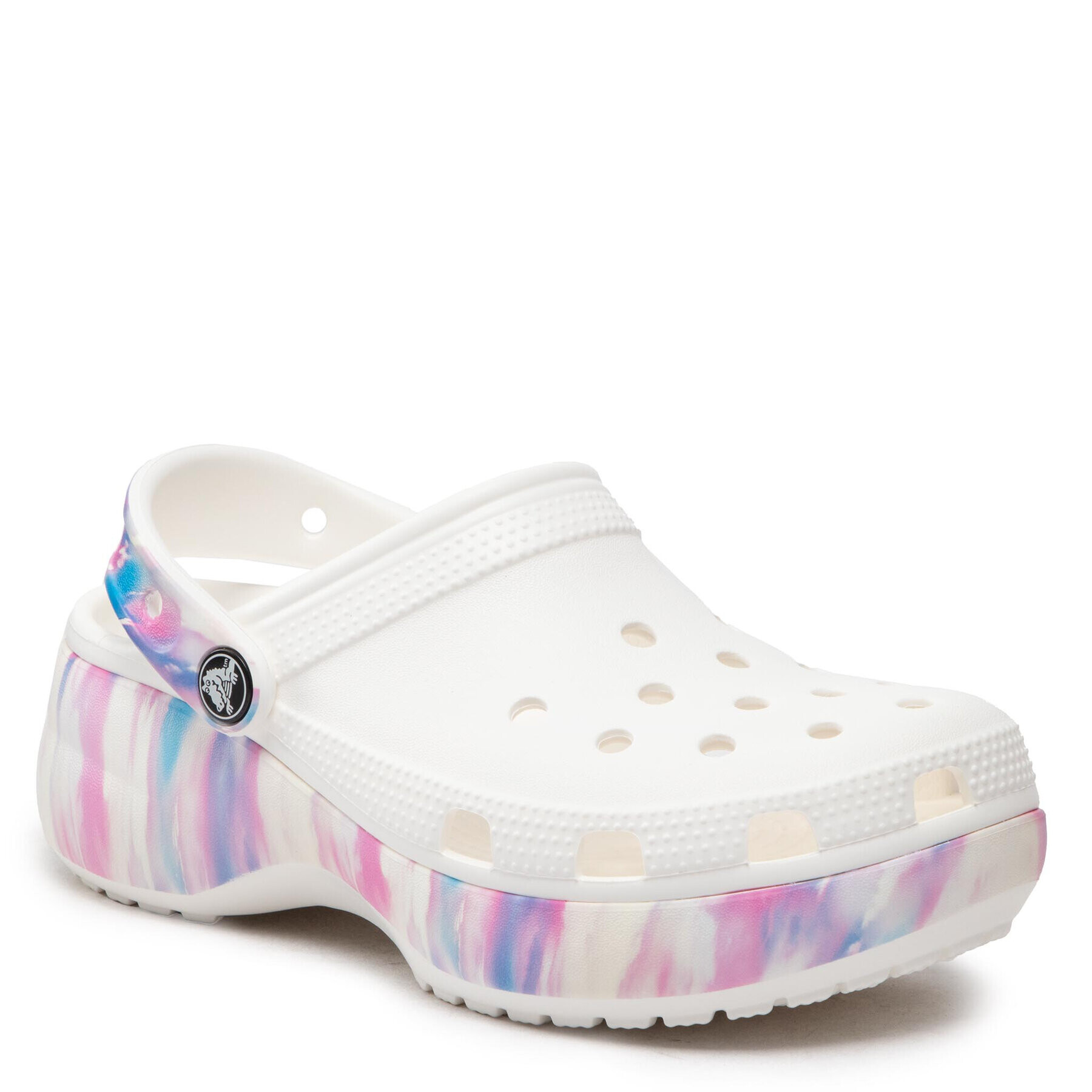Crocs Чехли Classic Platform Dream Clog W 207580 Бял - Pepit.bg