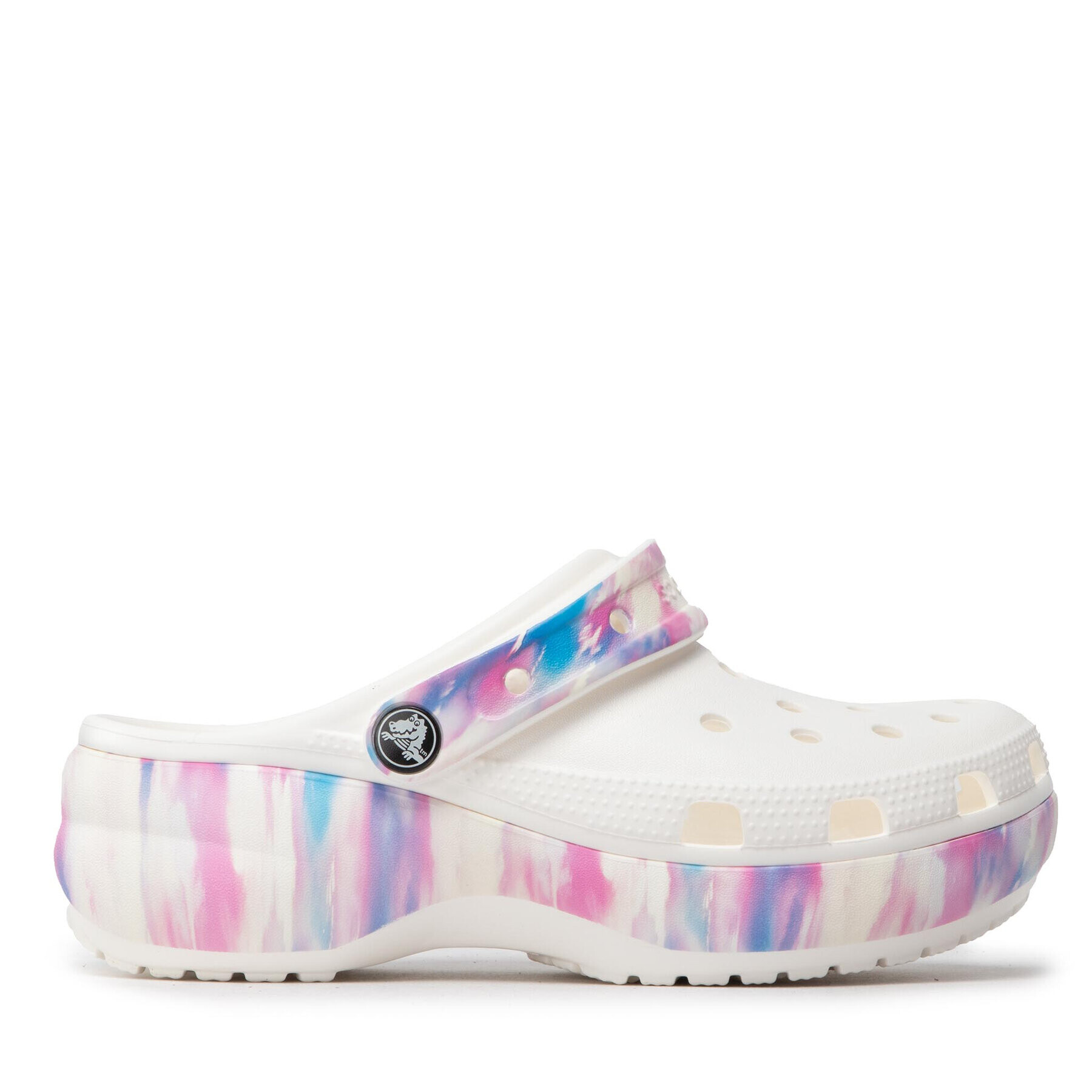 Crocs Чехли Classic Platform Dream Clog W 207580 Бял - Pepit.bg