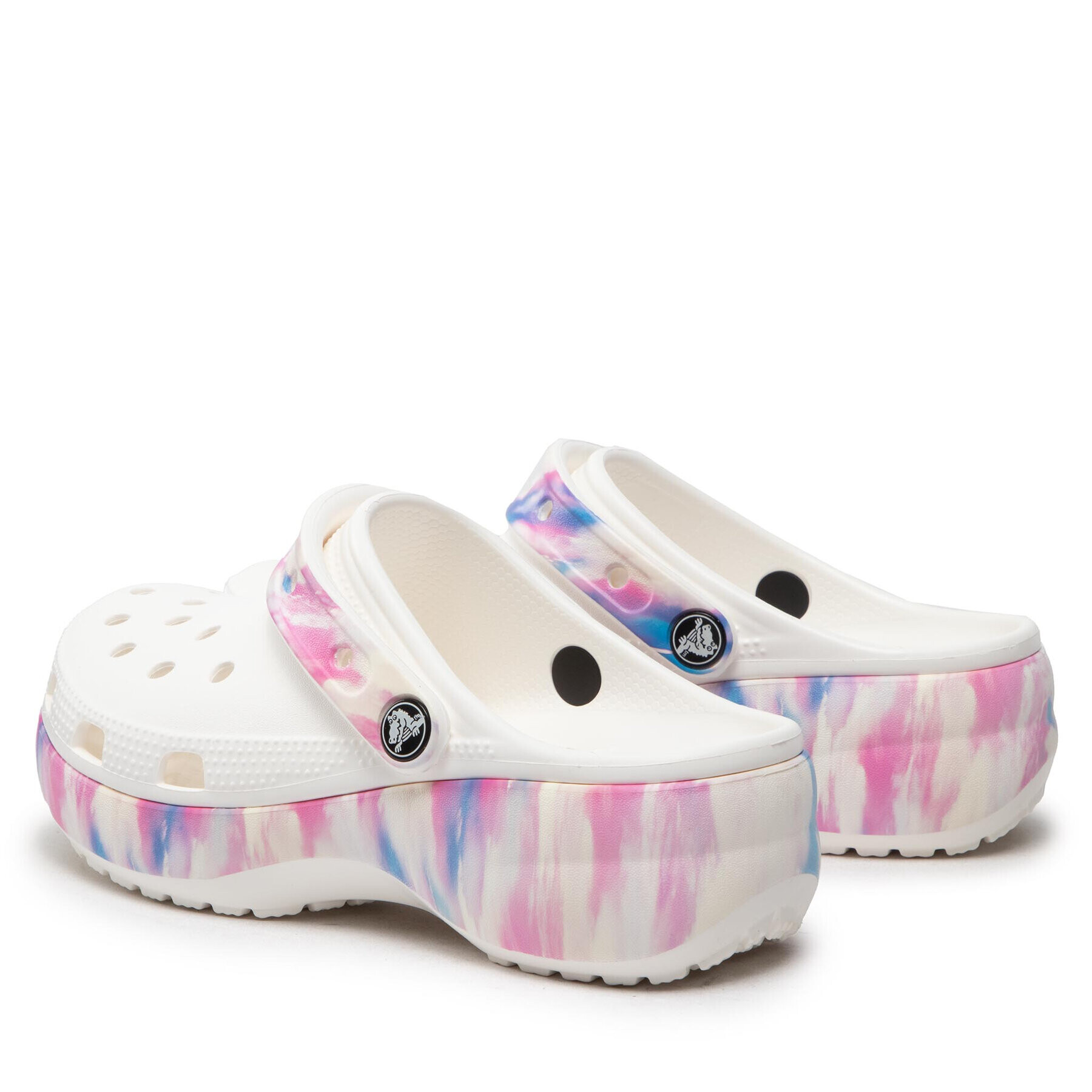 Crocs Чехли Classic Platform Dream Clog W 207580 Бял - Pepit.bg