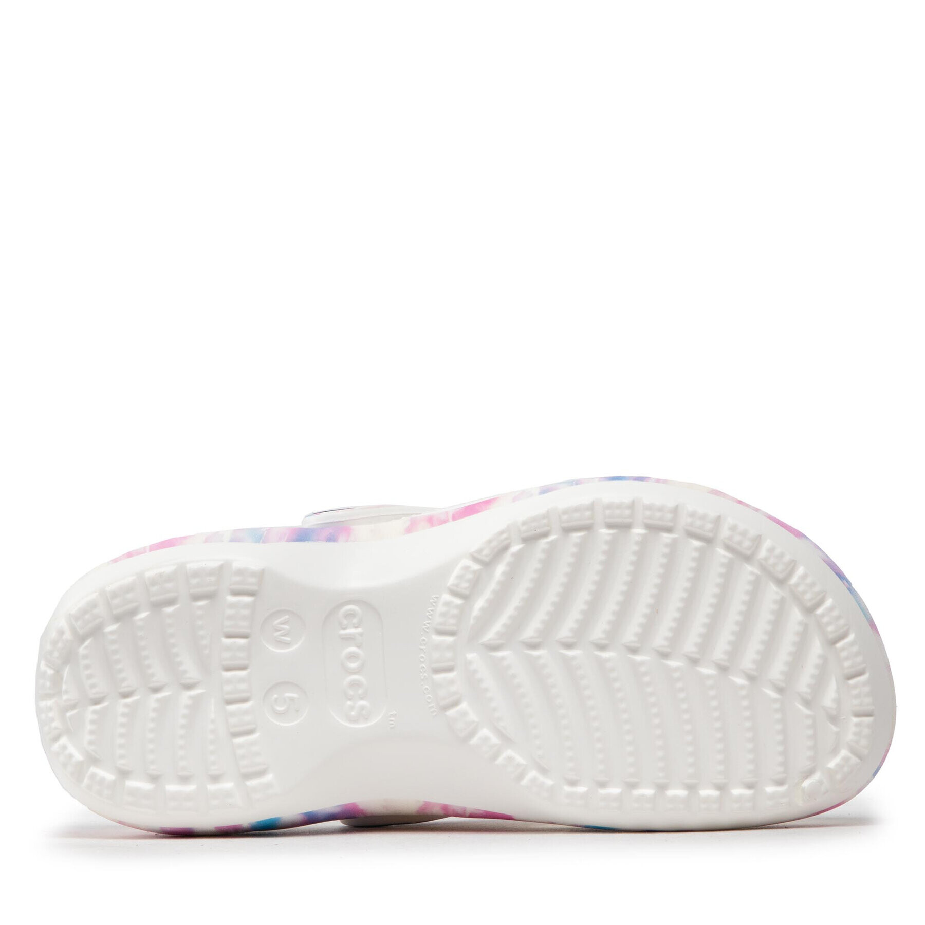 Crocs Чехли Classic Platform Dream Clog W 207580 Бял - Pepit.bg