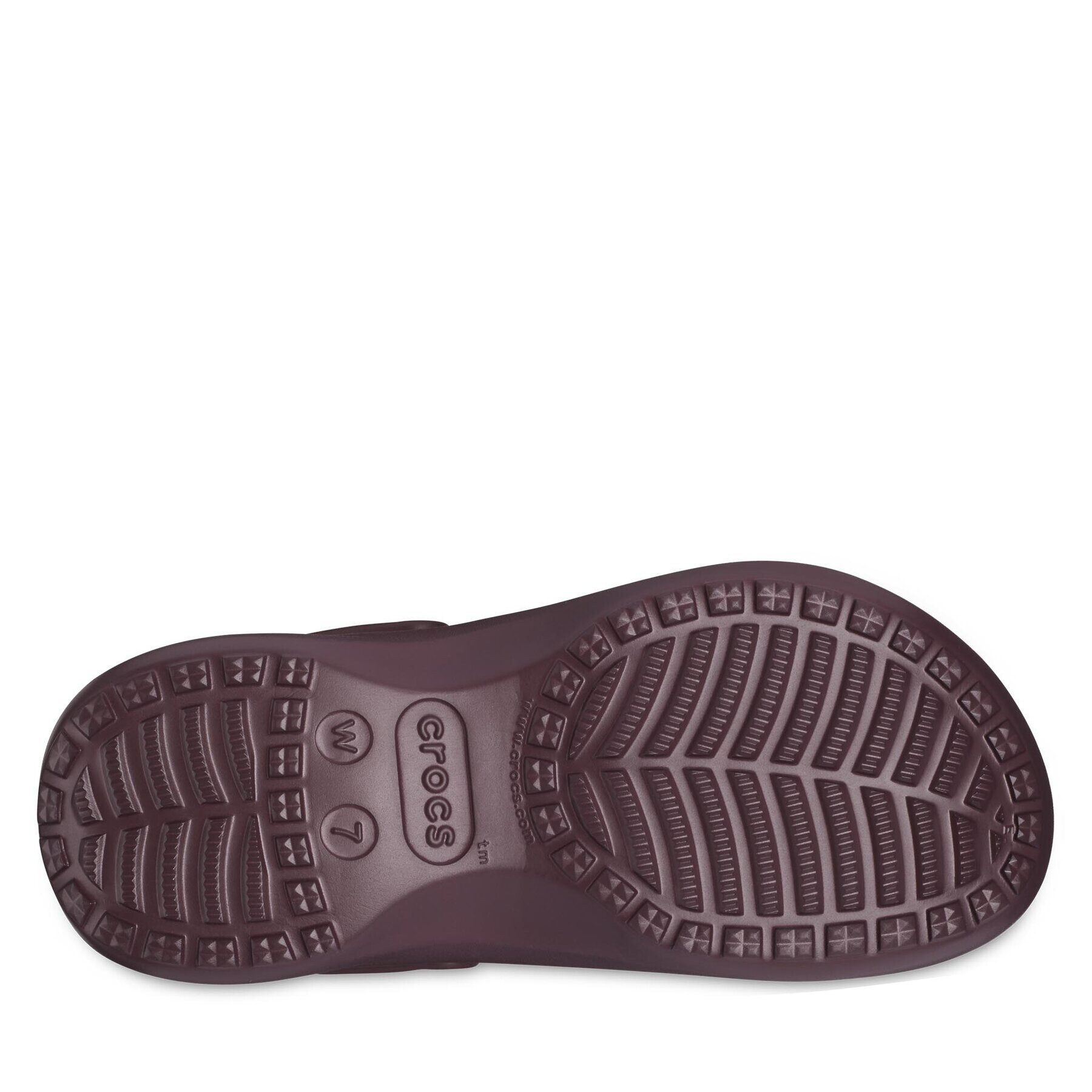 Crocs Чехли Classic Platform Lined Clog W 207938 Бордо - Pepit.bg