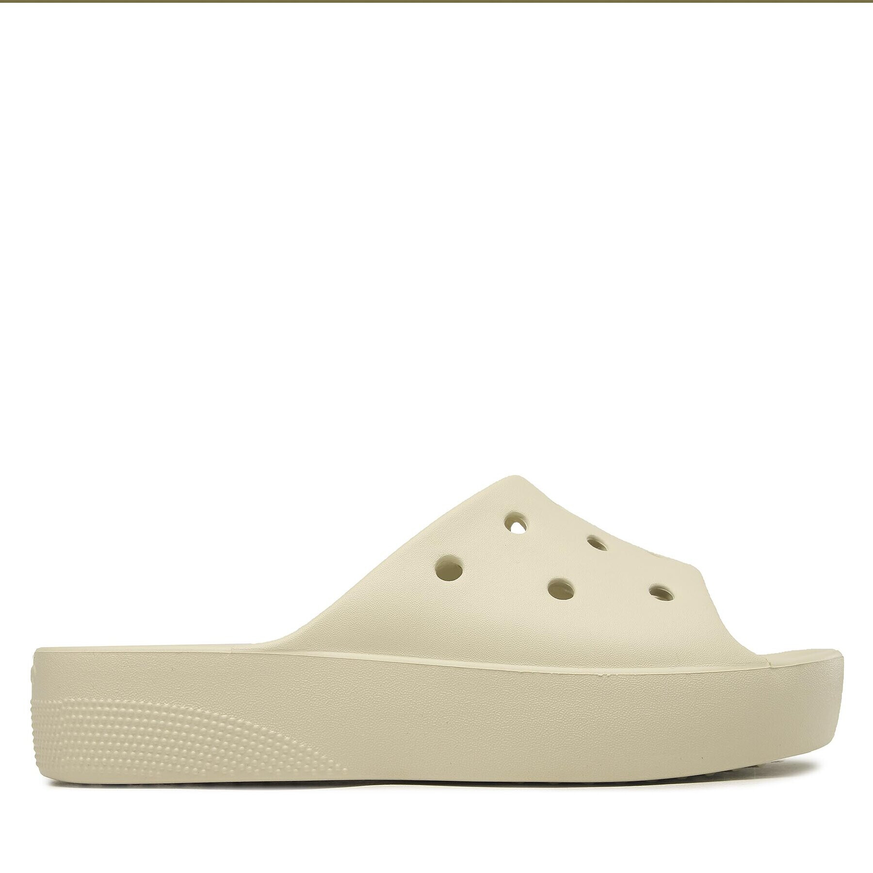 Crocs Чехли Classic Platform Slide 208180 Бежов - Pepit.bg