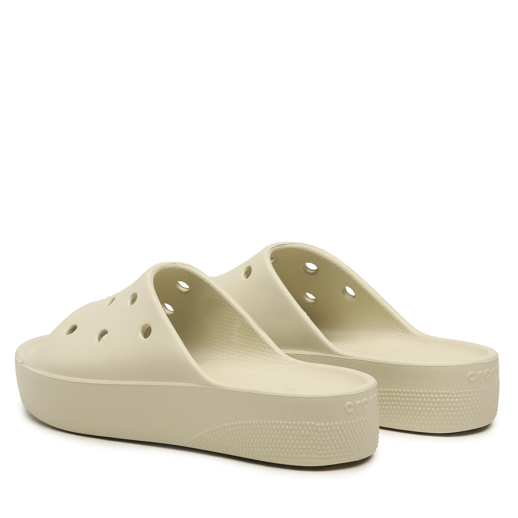 Crocs Чехли Classic Platform Slide 208180 Бежов - Pepit.bg