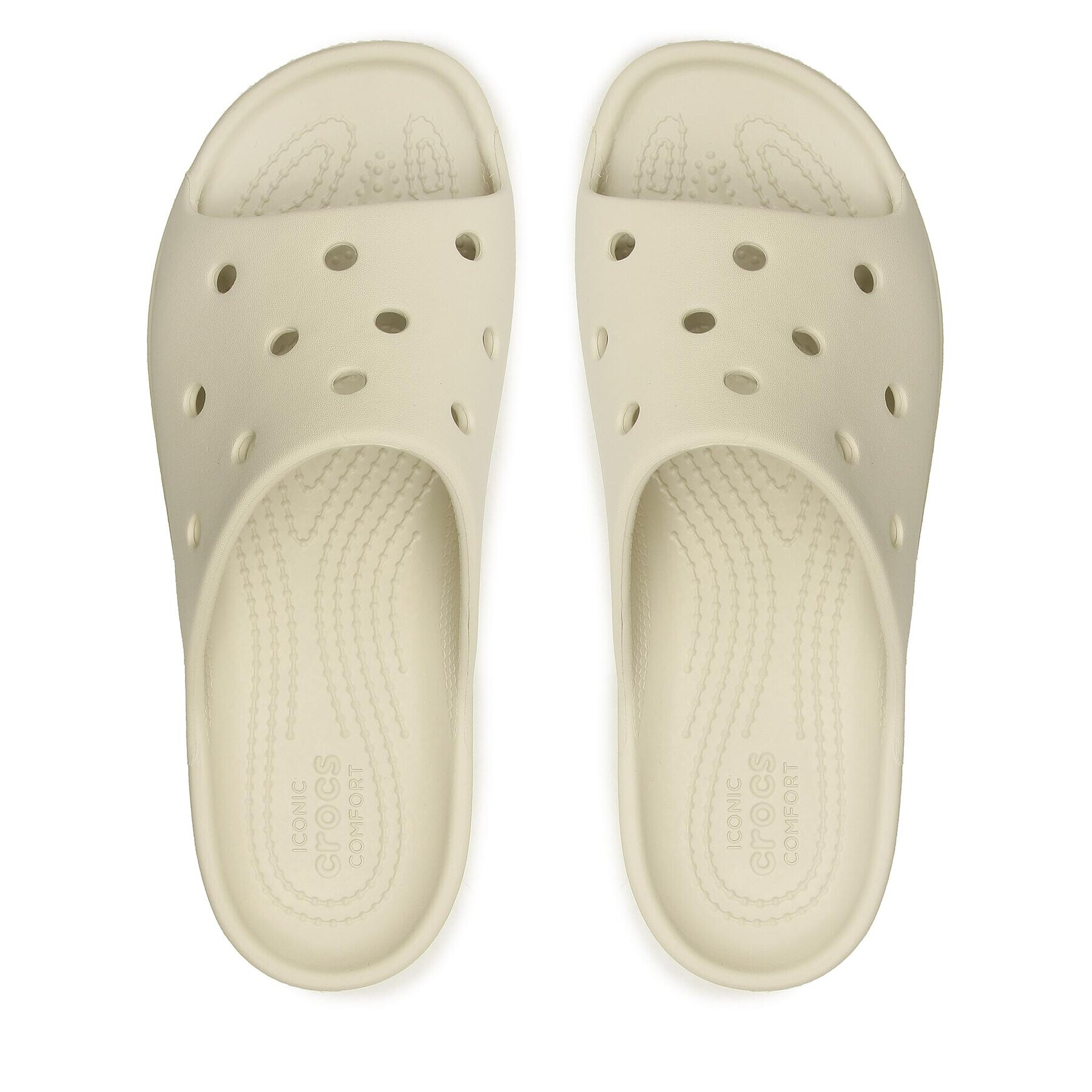 Crocs Чехли Classic Platform Slide 208180 Бежов - Pepit.bg