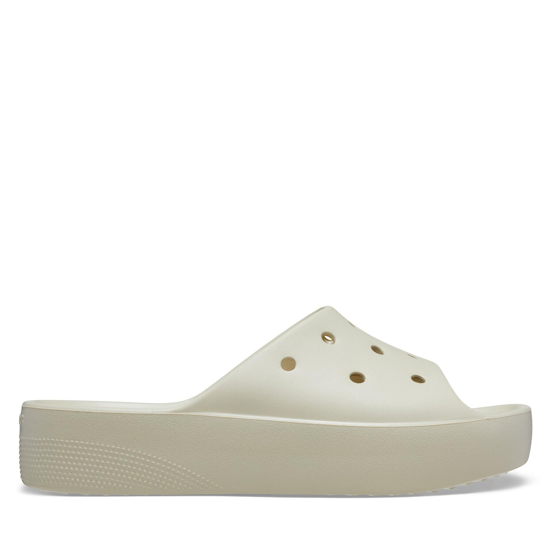 Crocs Чехли Classic Platform Slide 208180 Бежов - Pepit.bg